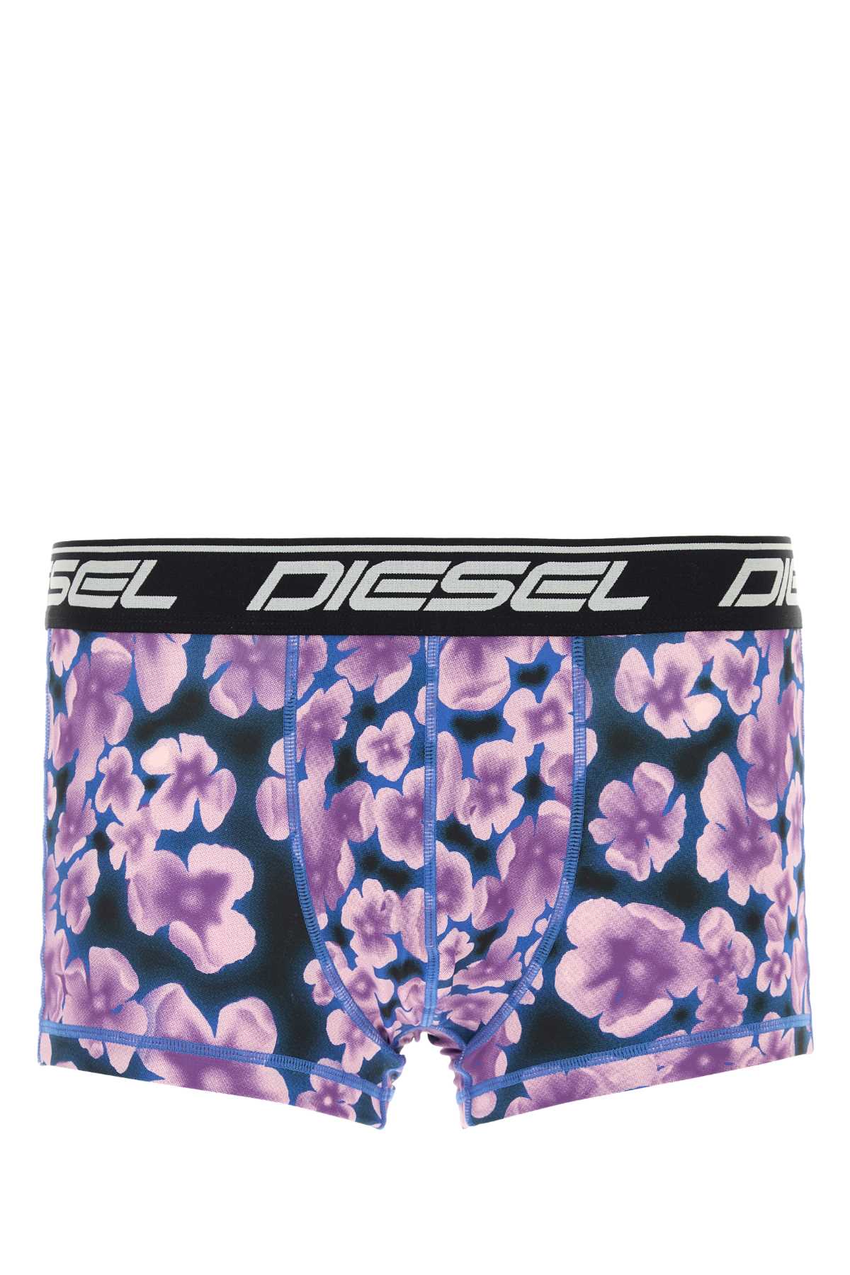 Printed Stretch Polyester Boxer