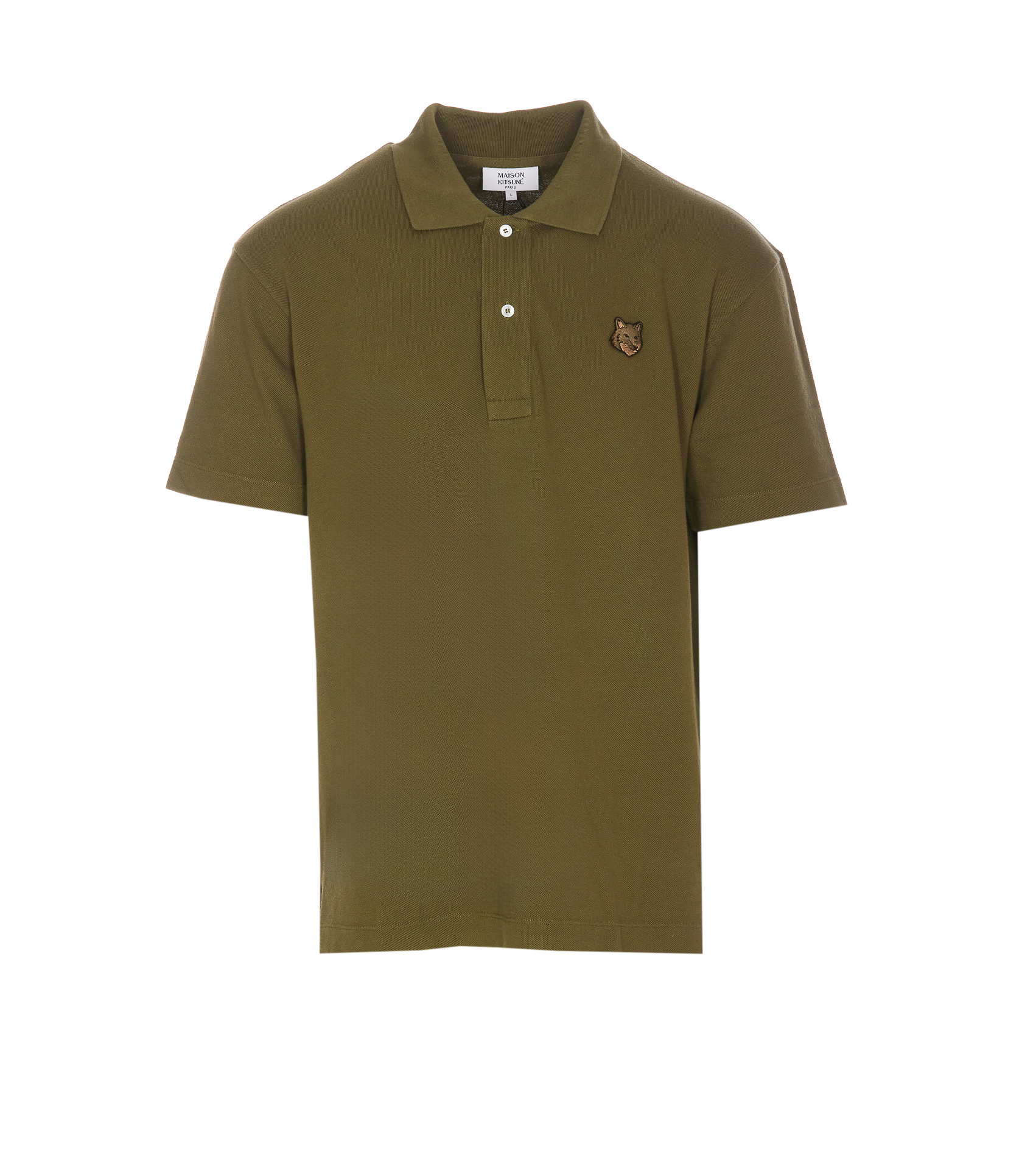 Maison Kitsuné Fox Head Patch Polo