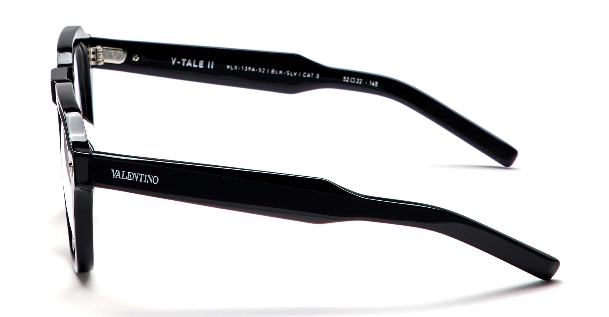Valentino V-tale-ii - Black Rx Glasses In Black