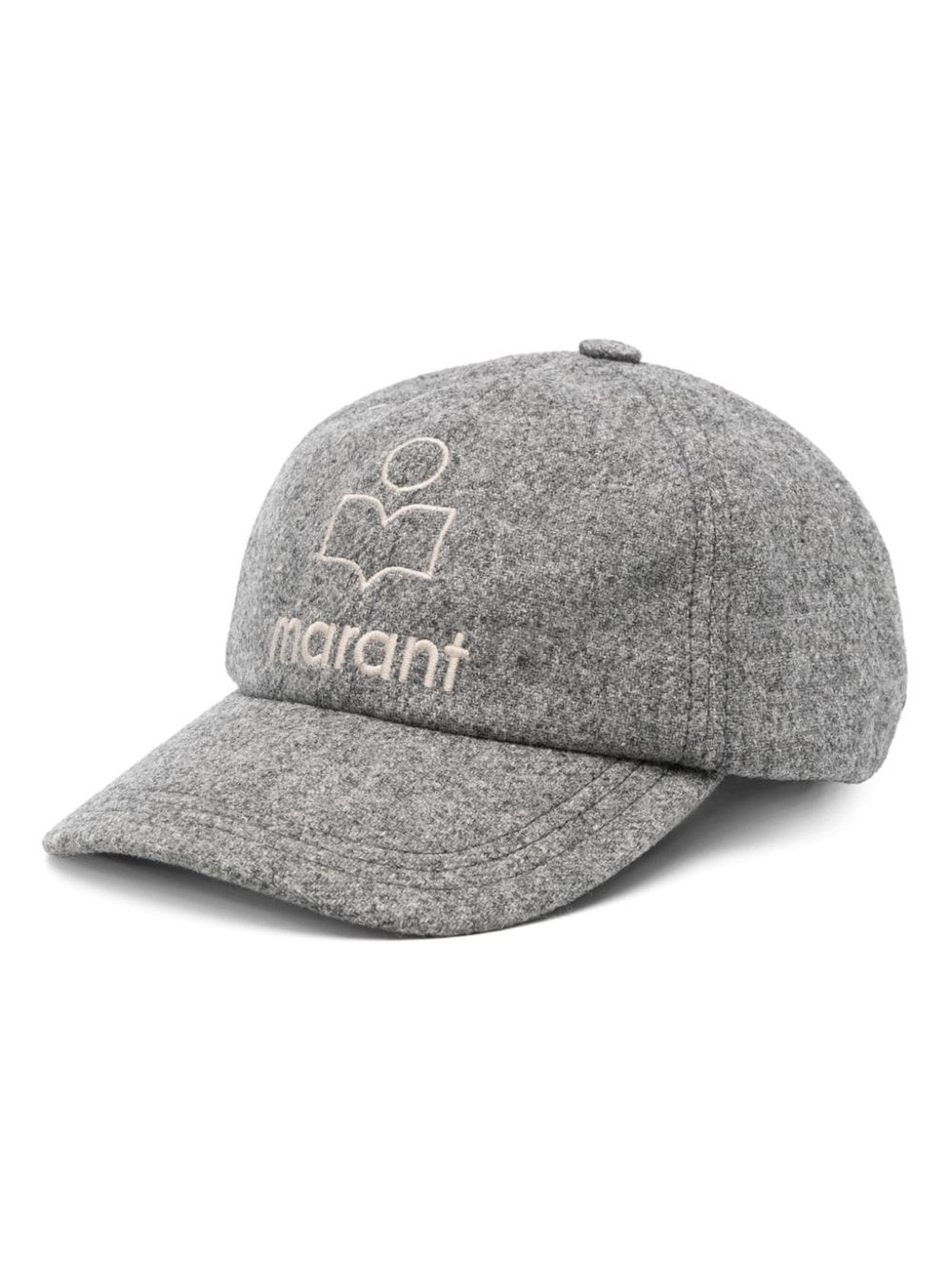 Grey Wool Tyron Cap