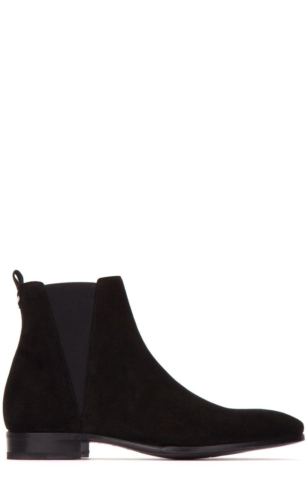 Logo Ankle Boots