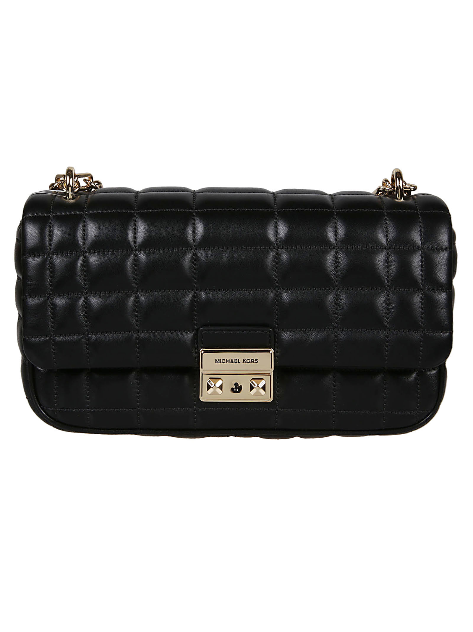 Large Tribeca Quilted Chain Shoulder Bag