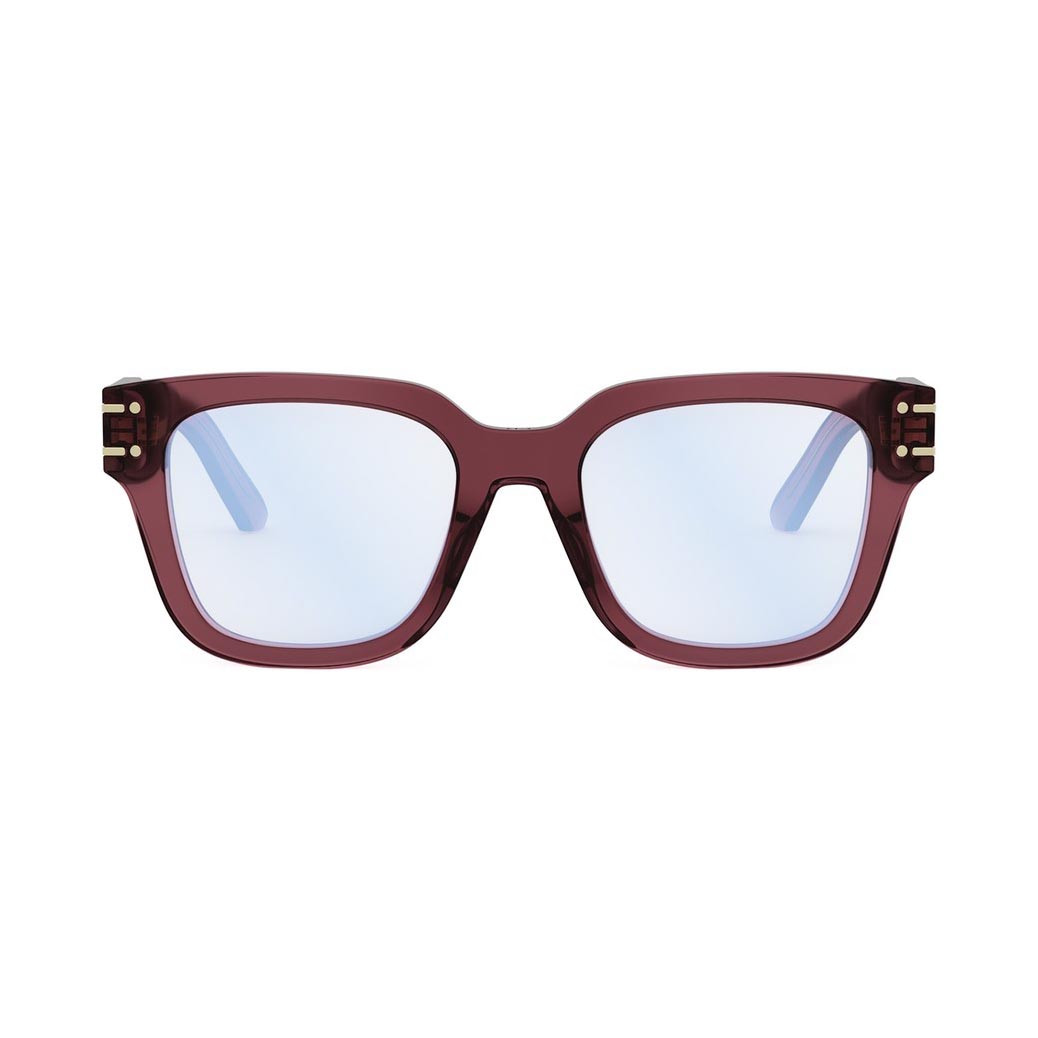 Shop Dior Glasses In Bordeaux