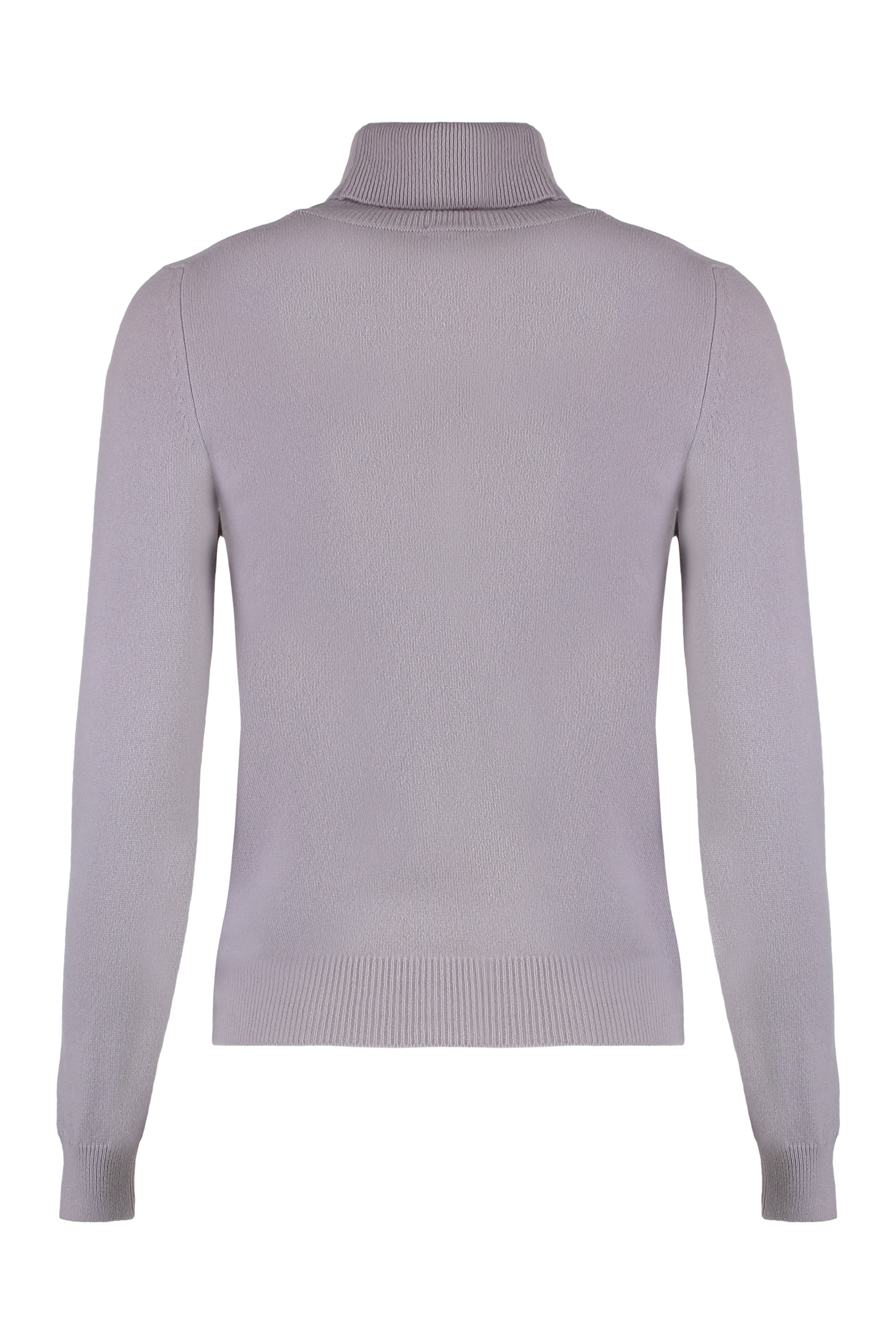Malo Cashmere Turtleneck Sweater In Lilac