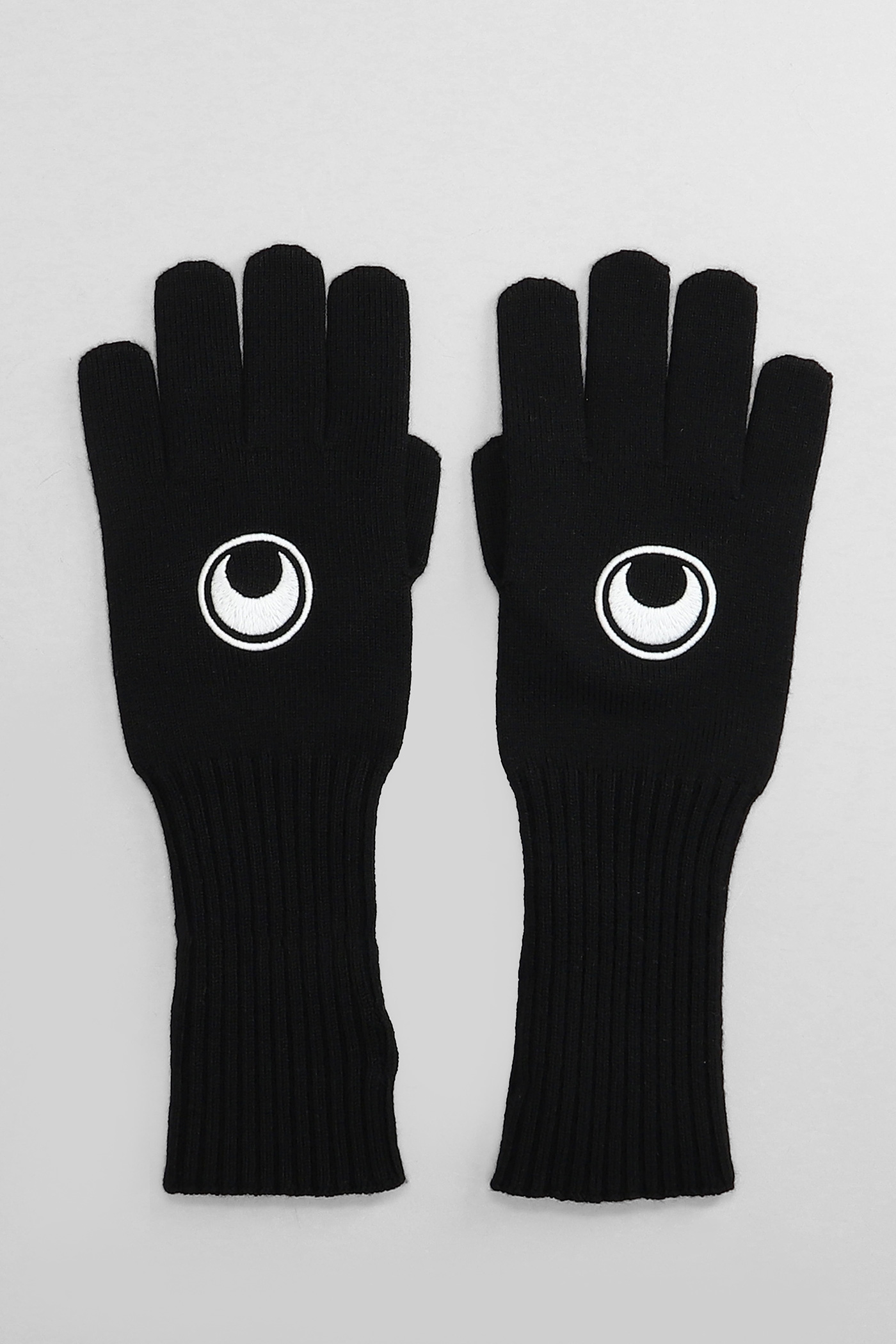 Gloves In Black Wool