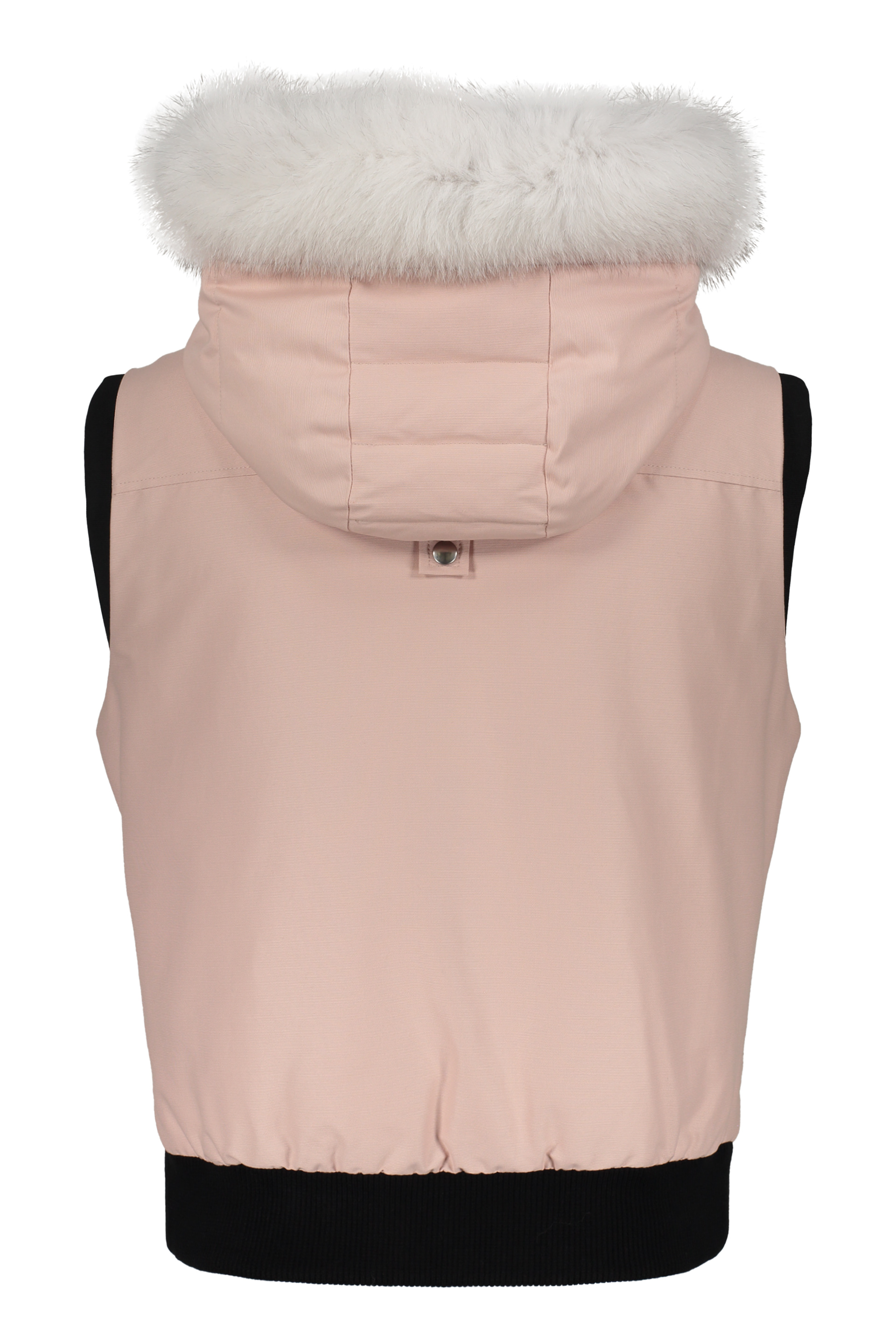 Moose Knuckles Liberty Hooded Bodywarmer In Pink