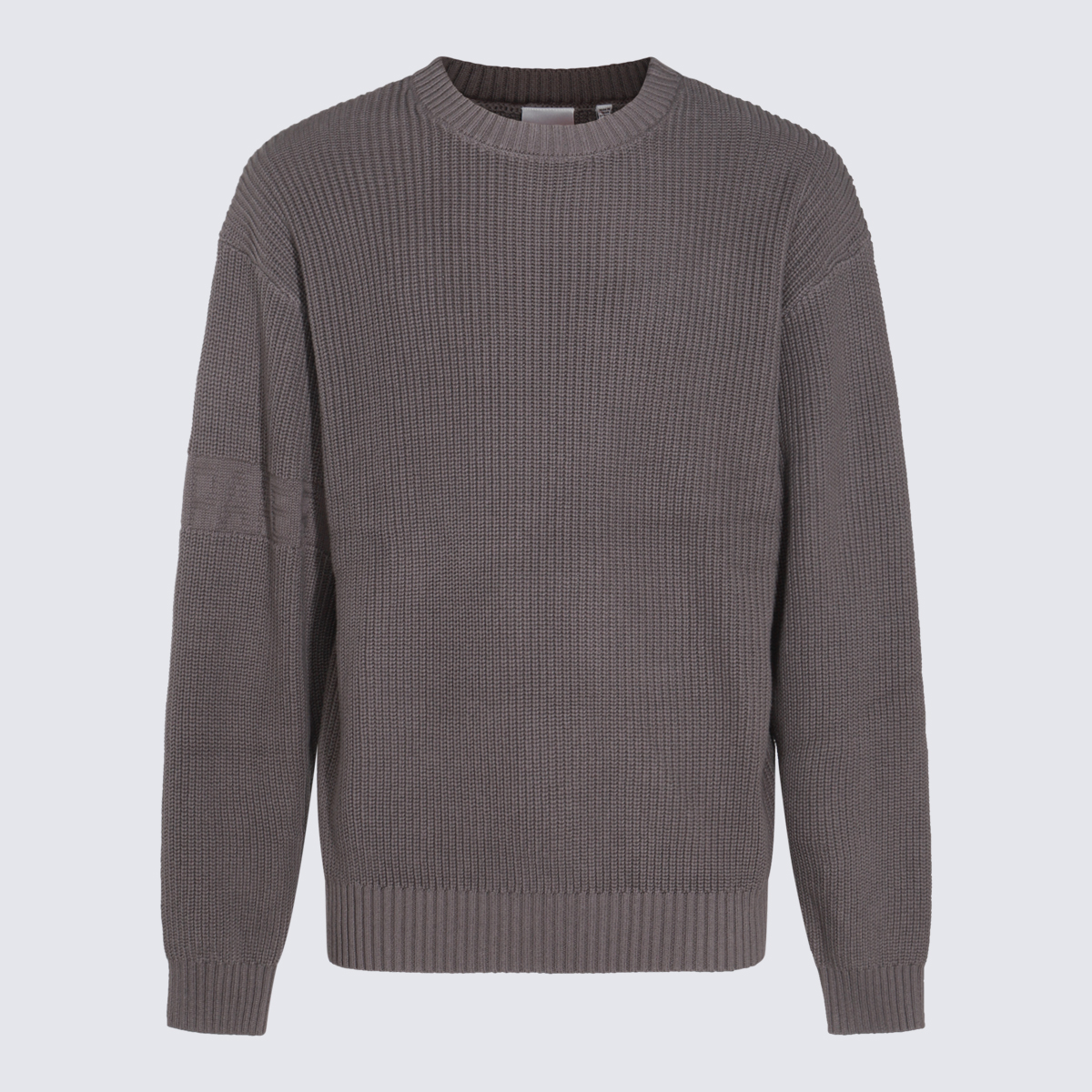 Grey Cotton Knitwear