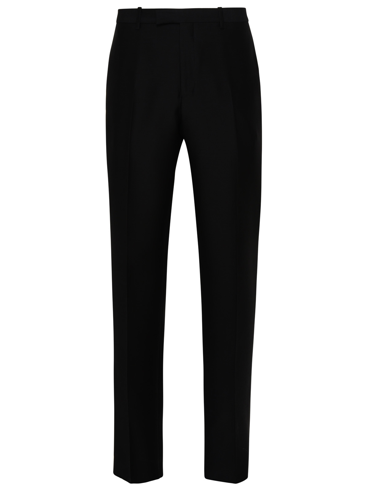 Off-White Black Virgin Wool Blend Pants