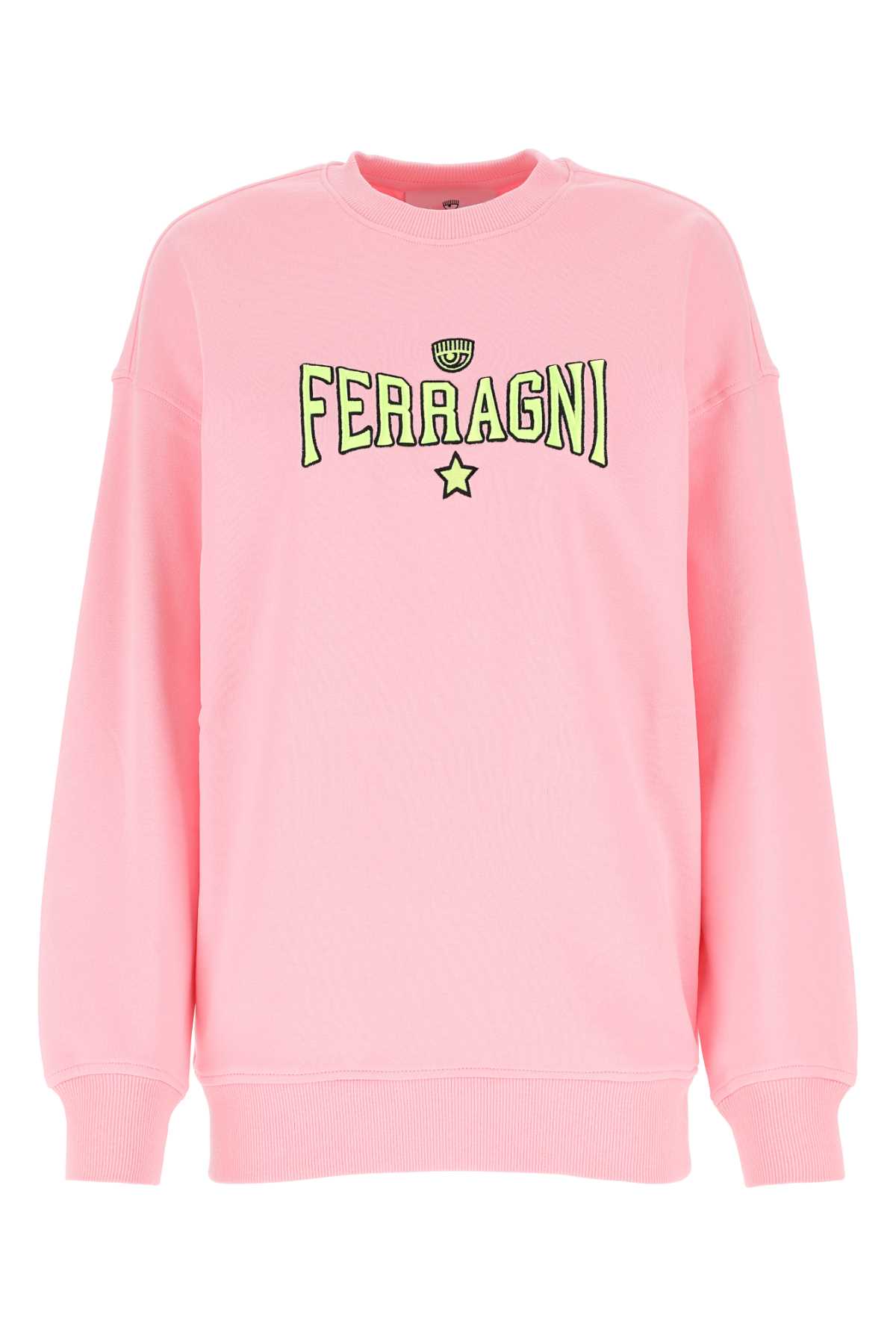 Pink Cotton Sweatshirt