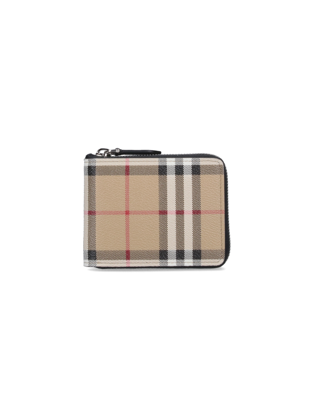 Wallet With Iconic Check