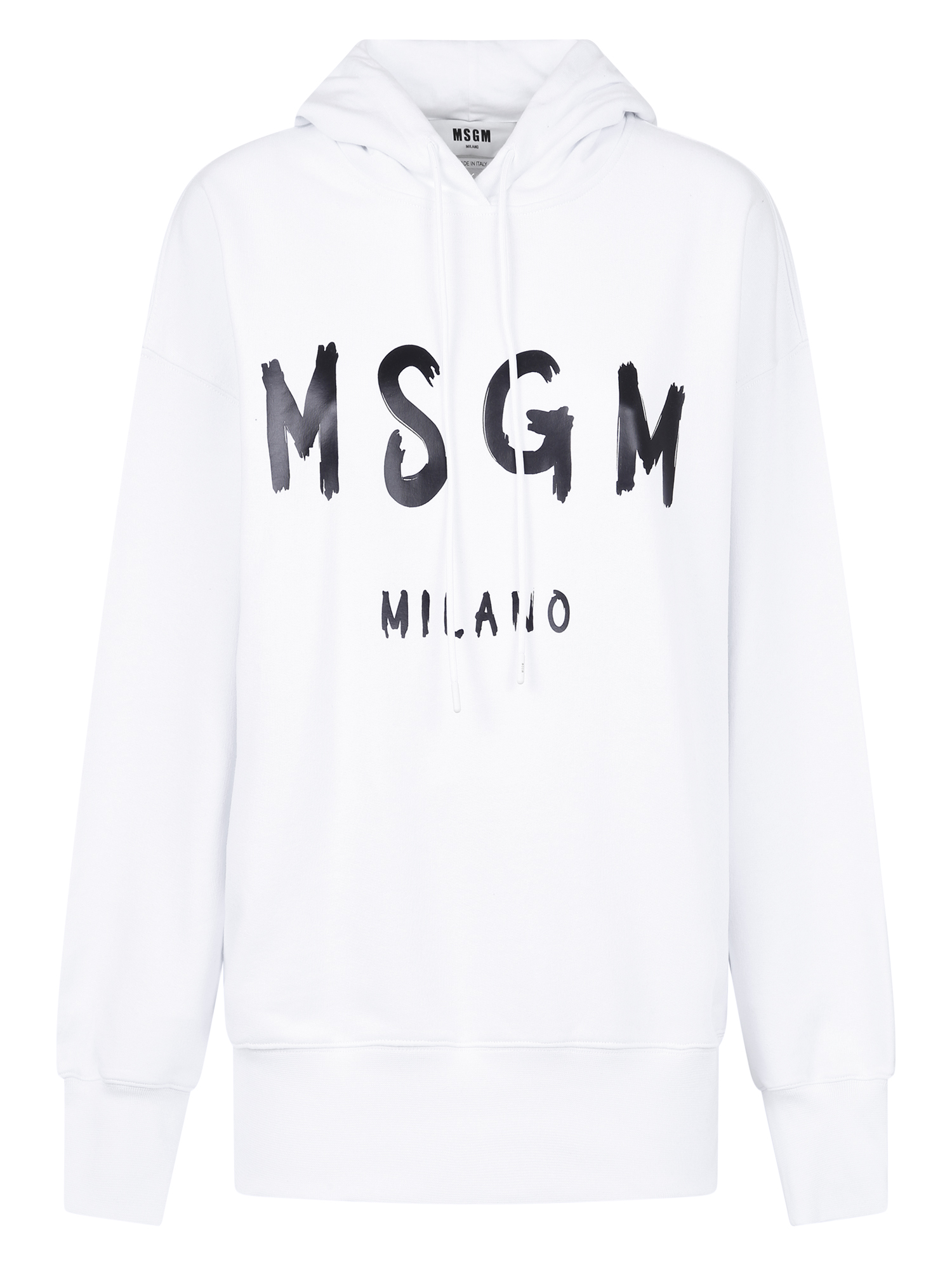 Logo Printed Drawstring Hoodie