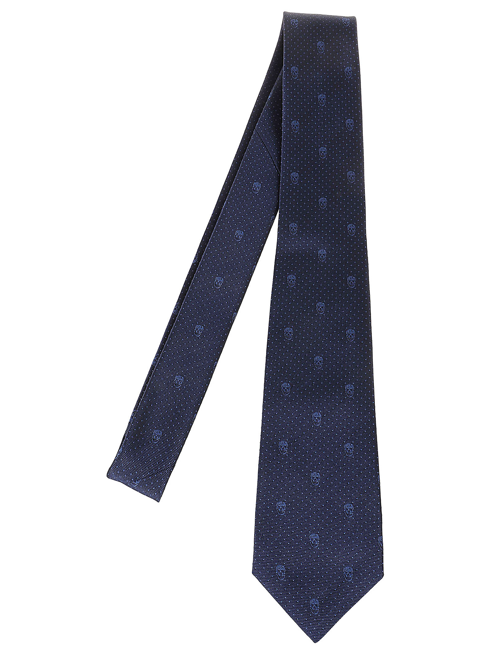 Tie Skull Polka Dots