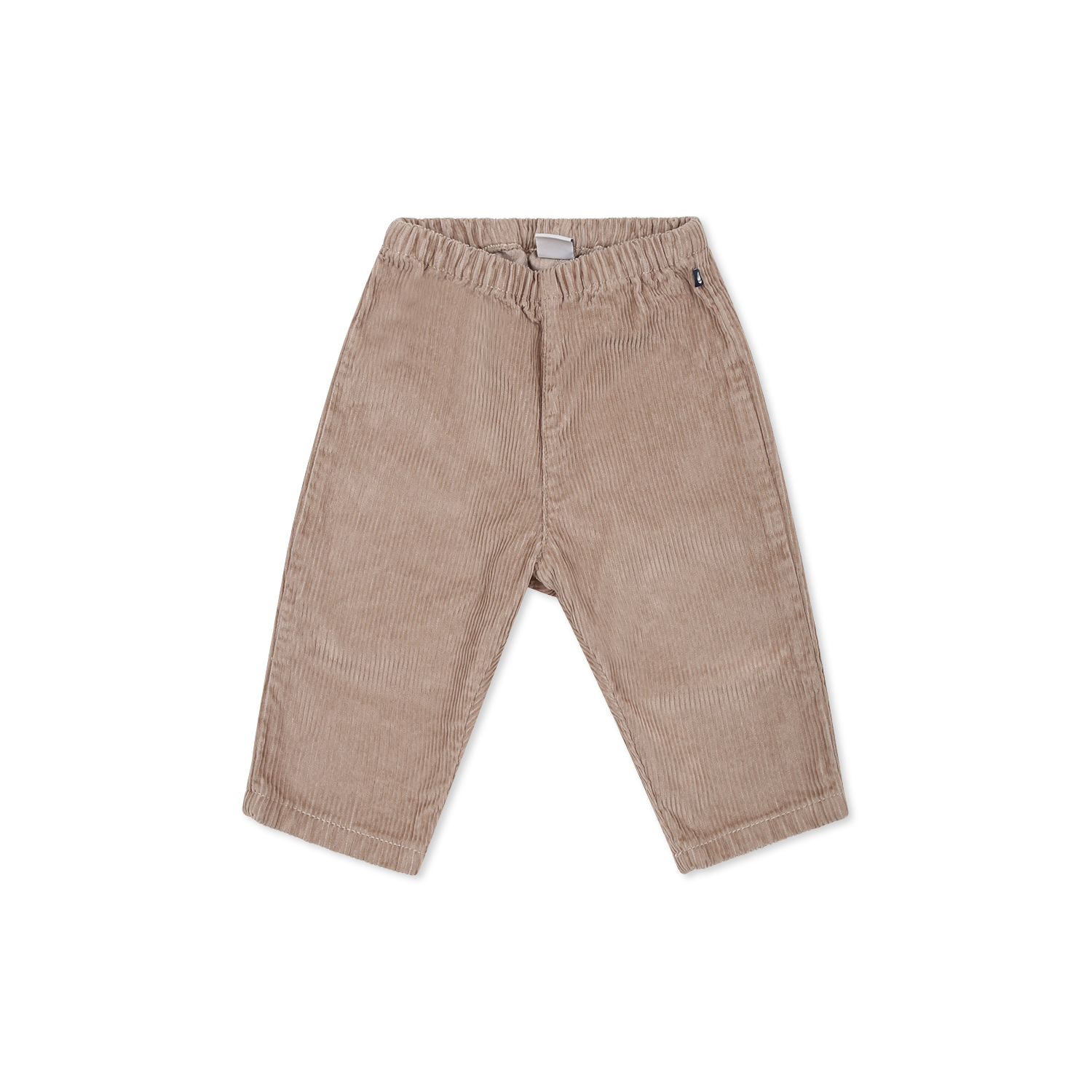 Shop Petit Bateau Beige Trousers For Babykids With Logo