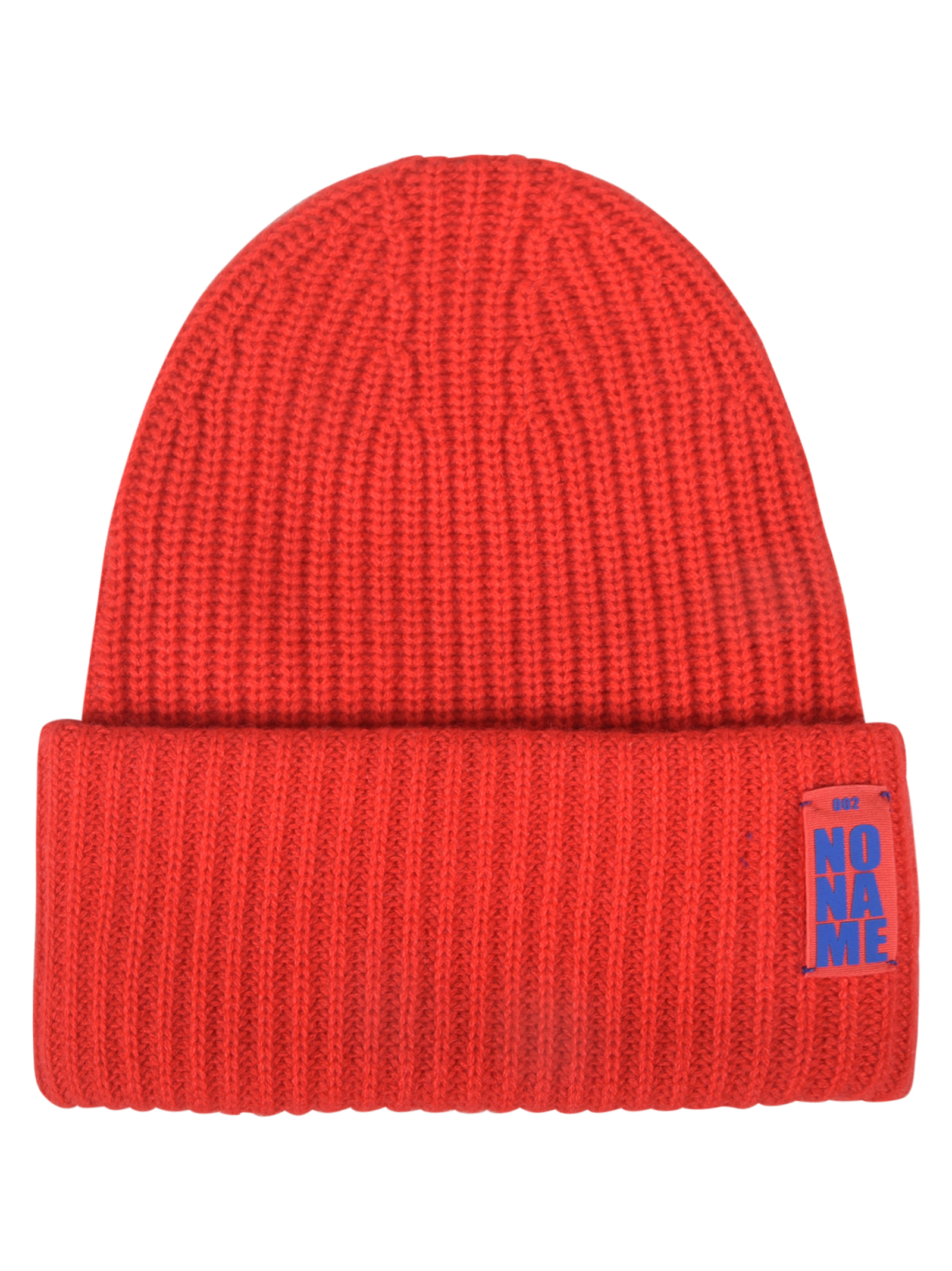 Logo Patched Knit Beanie