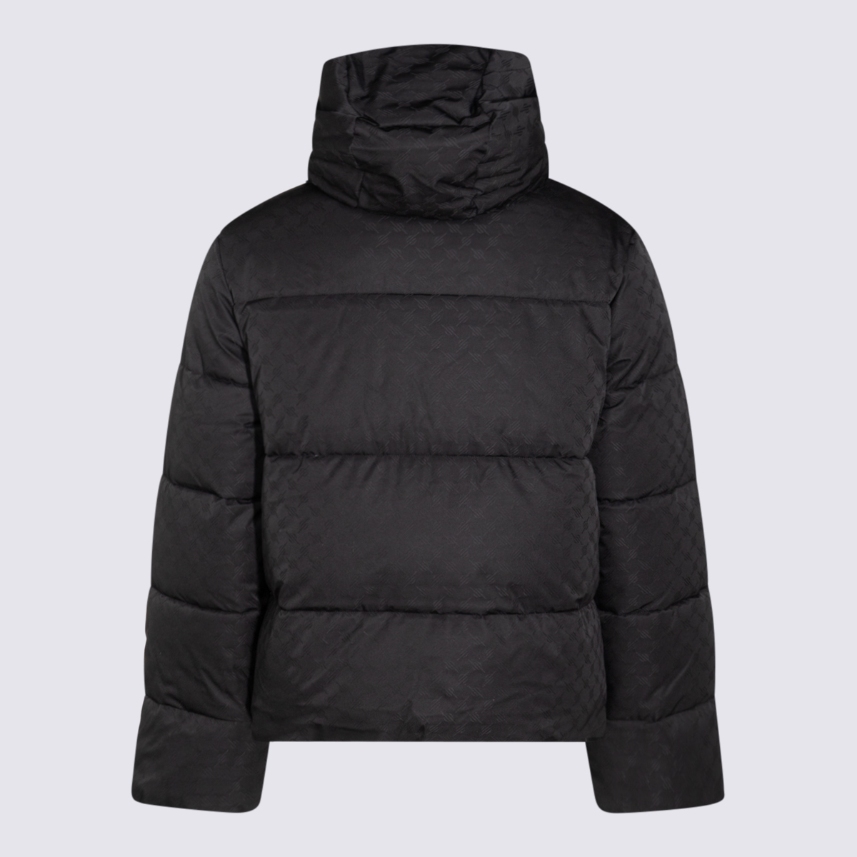 Black Nylon Down Jacket