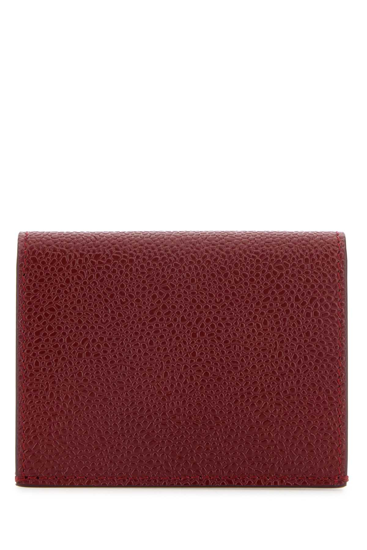 Tiziano Red Leather Card Holder