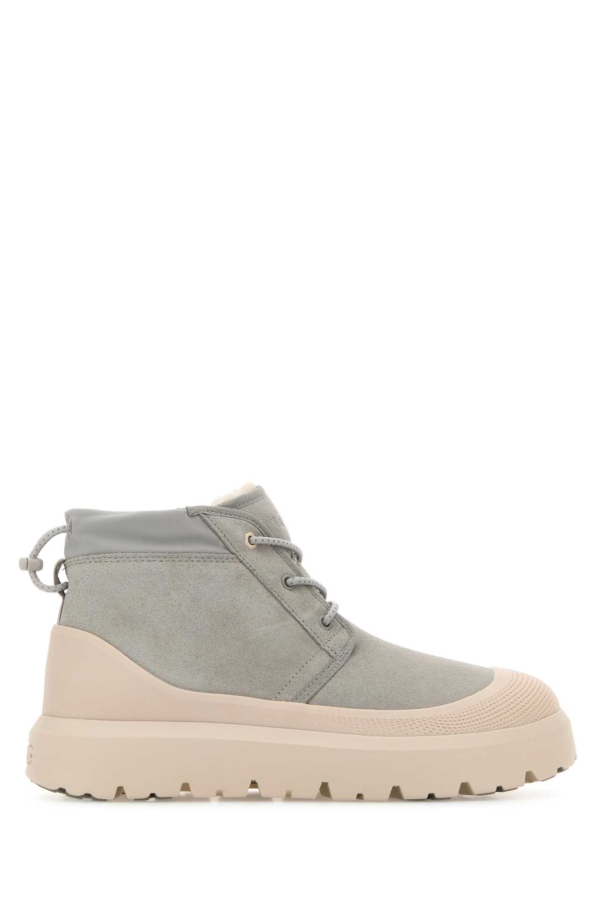 Pastel Light Blue Suede Neumel Weather Hybrid Ankle Boots