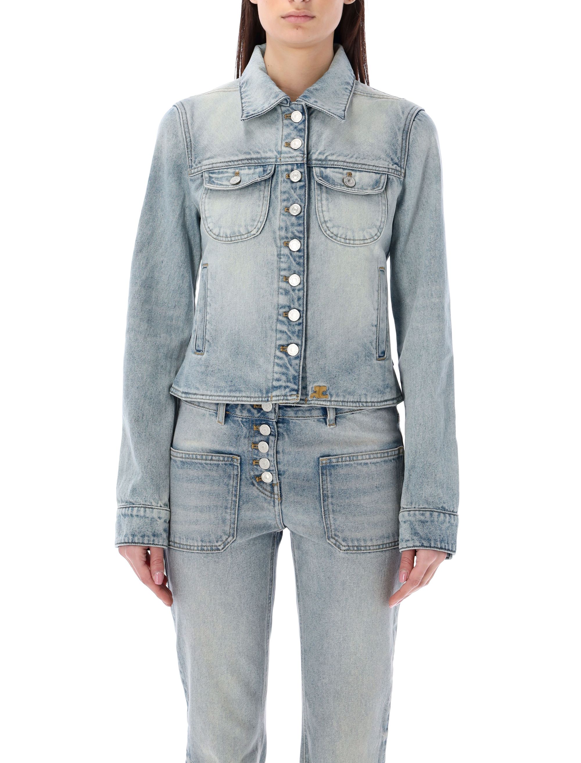 Courrèges Denim Trucker Jacket