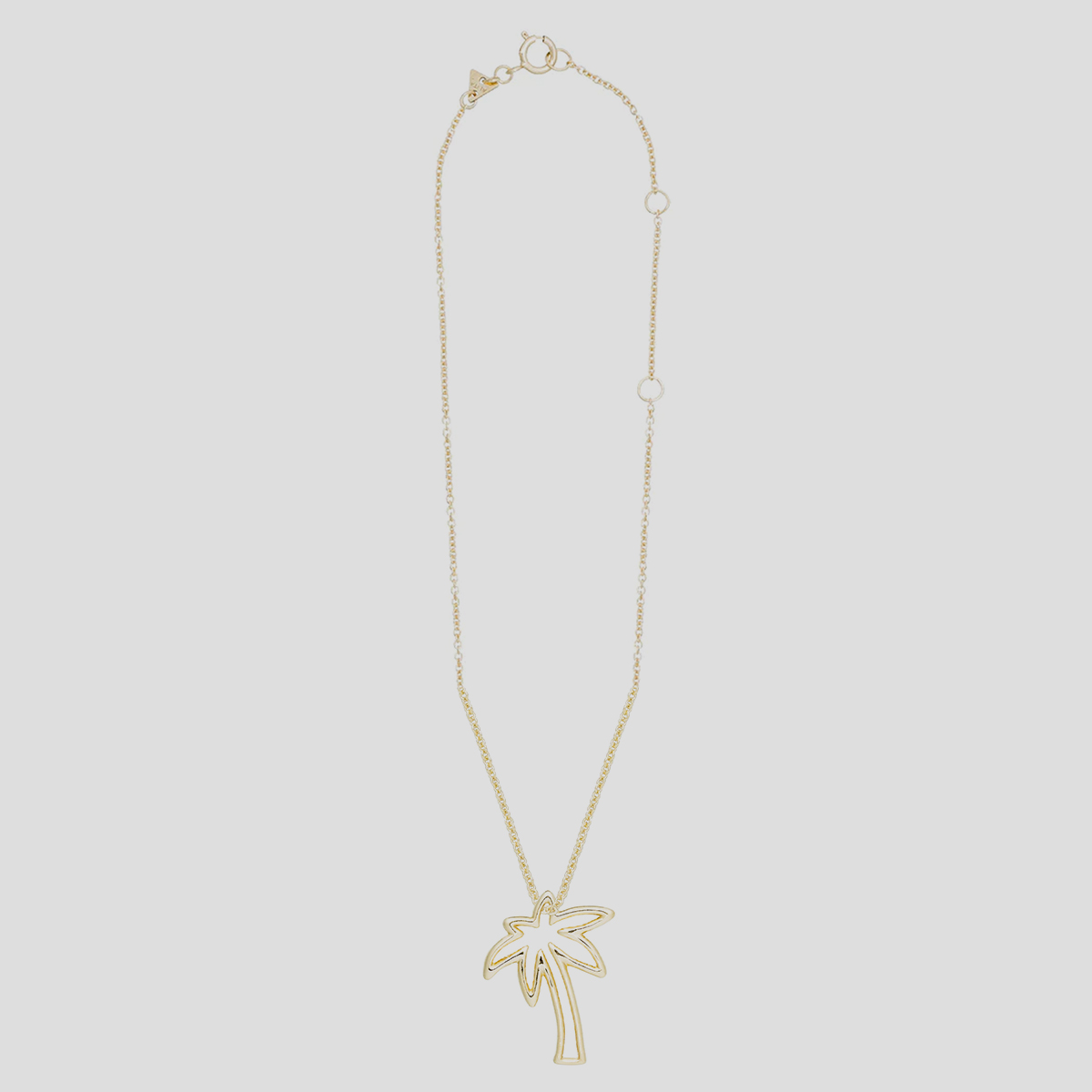 Gold Metal Palmera Necklace