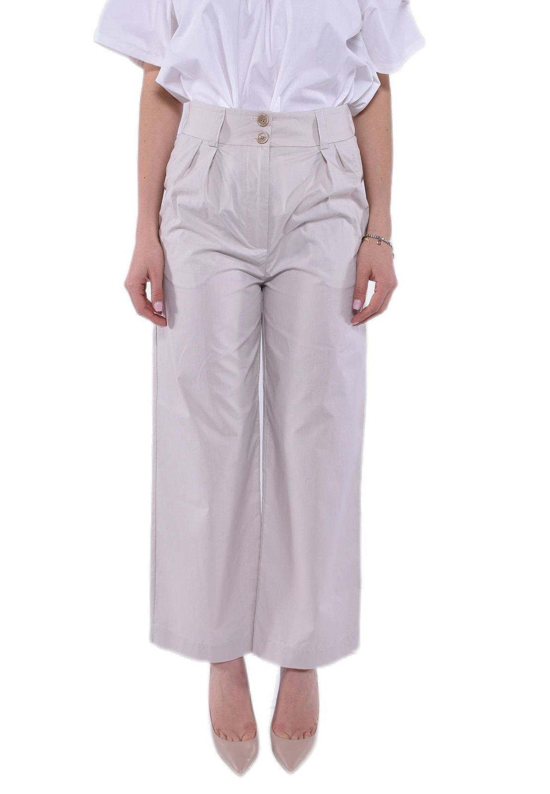 Wide Leg Pleated Pants