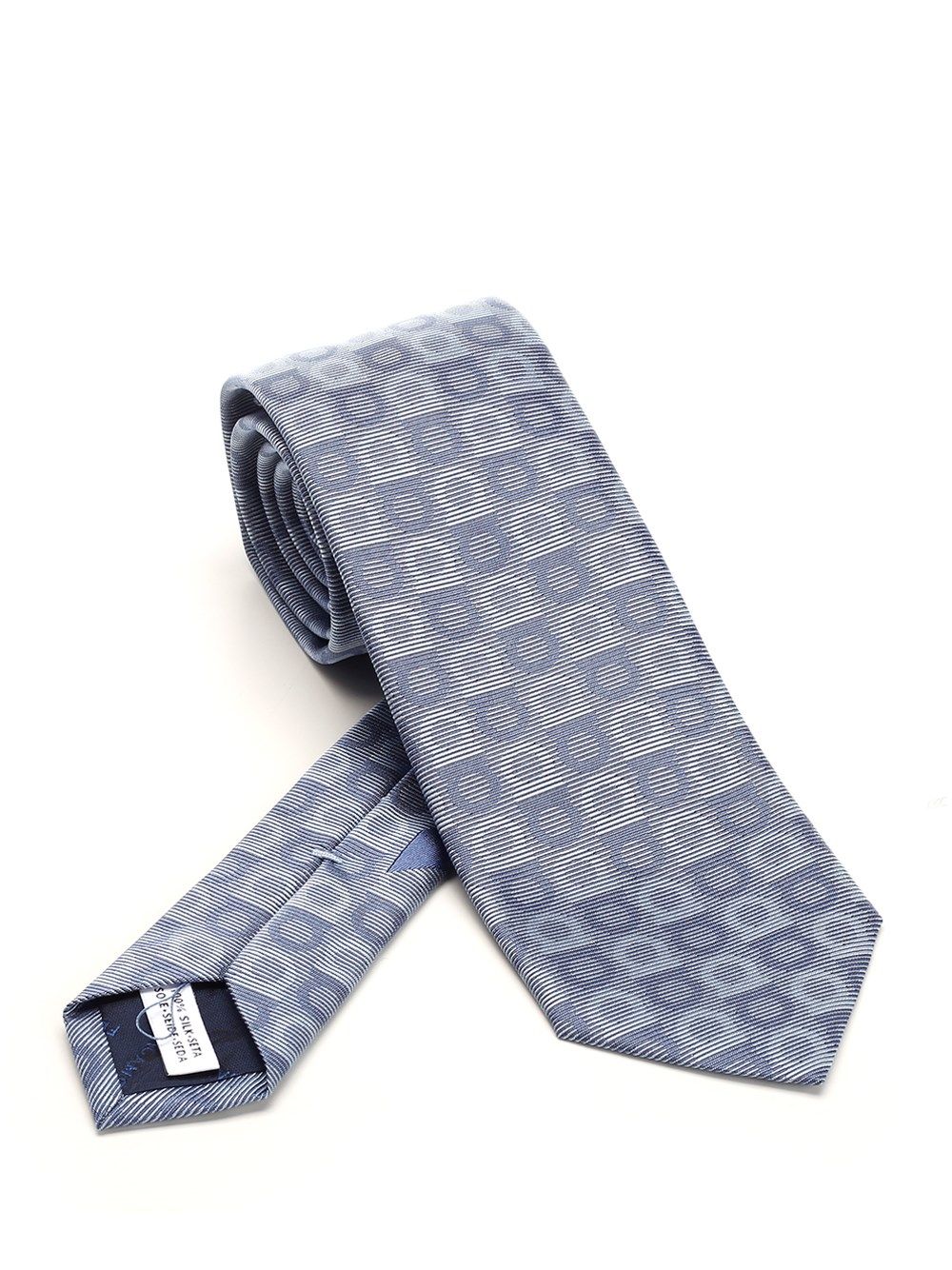 Gancini Jacquard Silk Tie