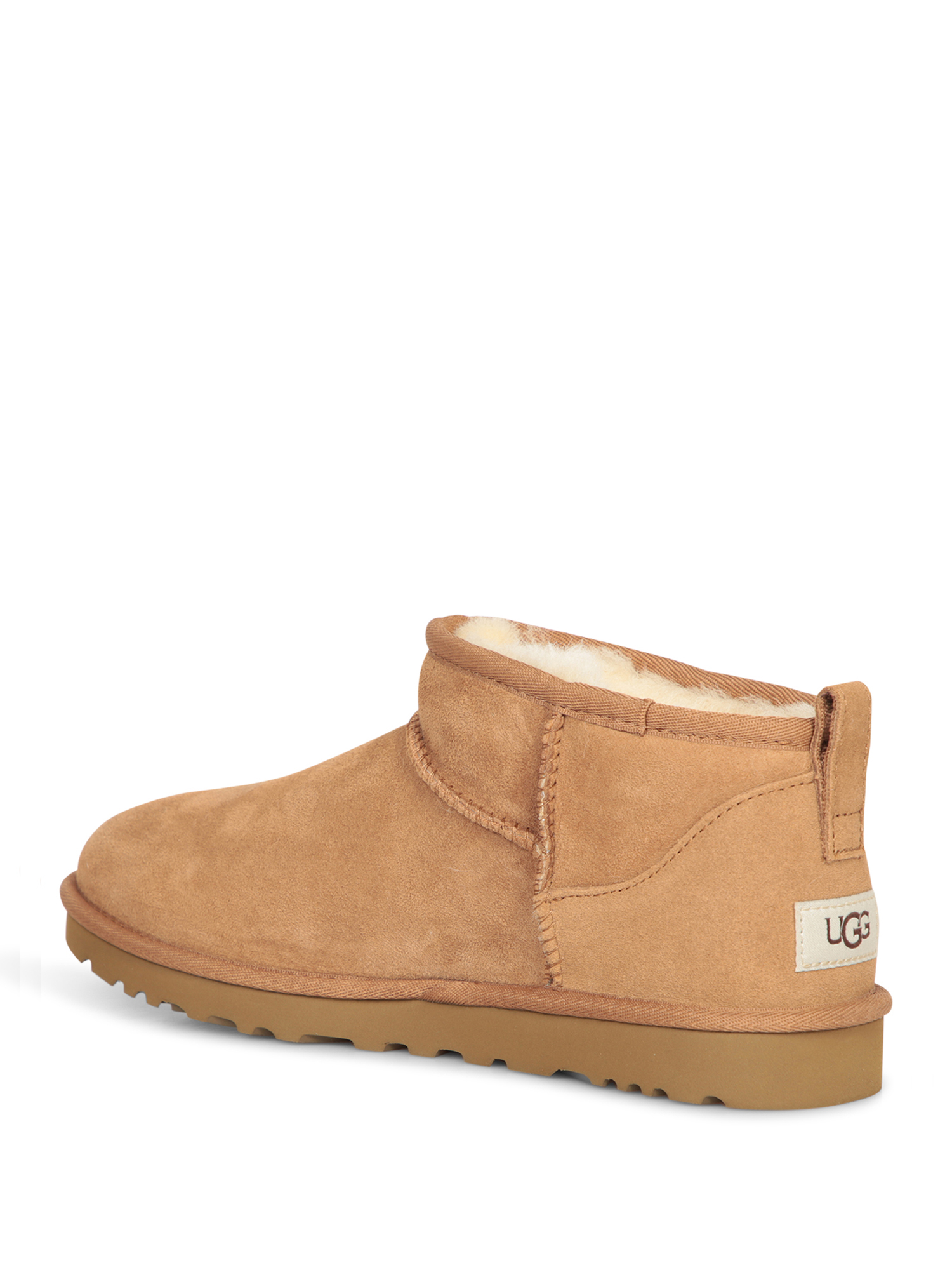 Shop Ugg Ultra Mini Classic Chestnut Bootie In Brown