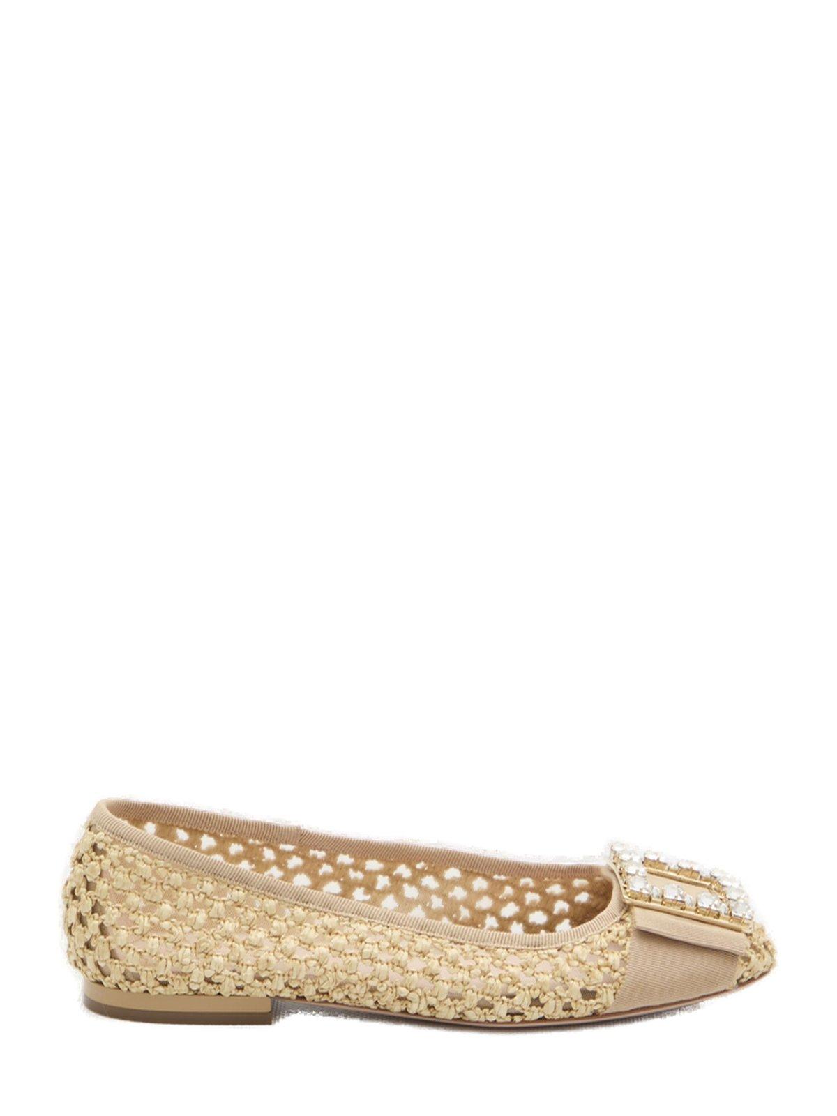 Embellished Slip-on Ballerinas