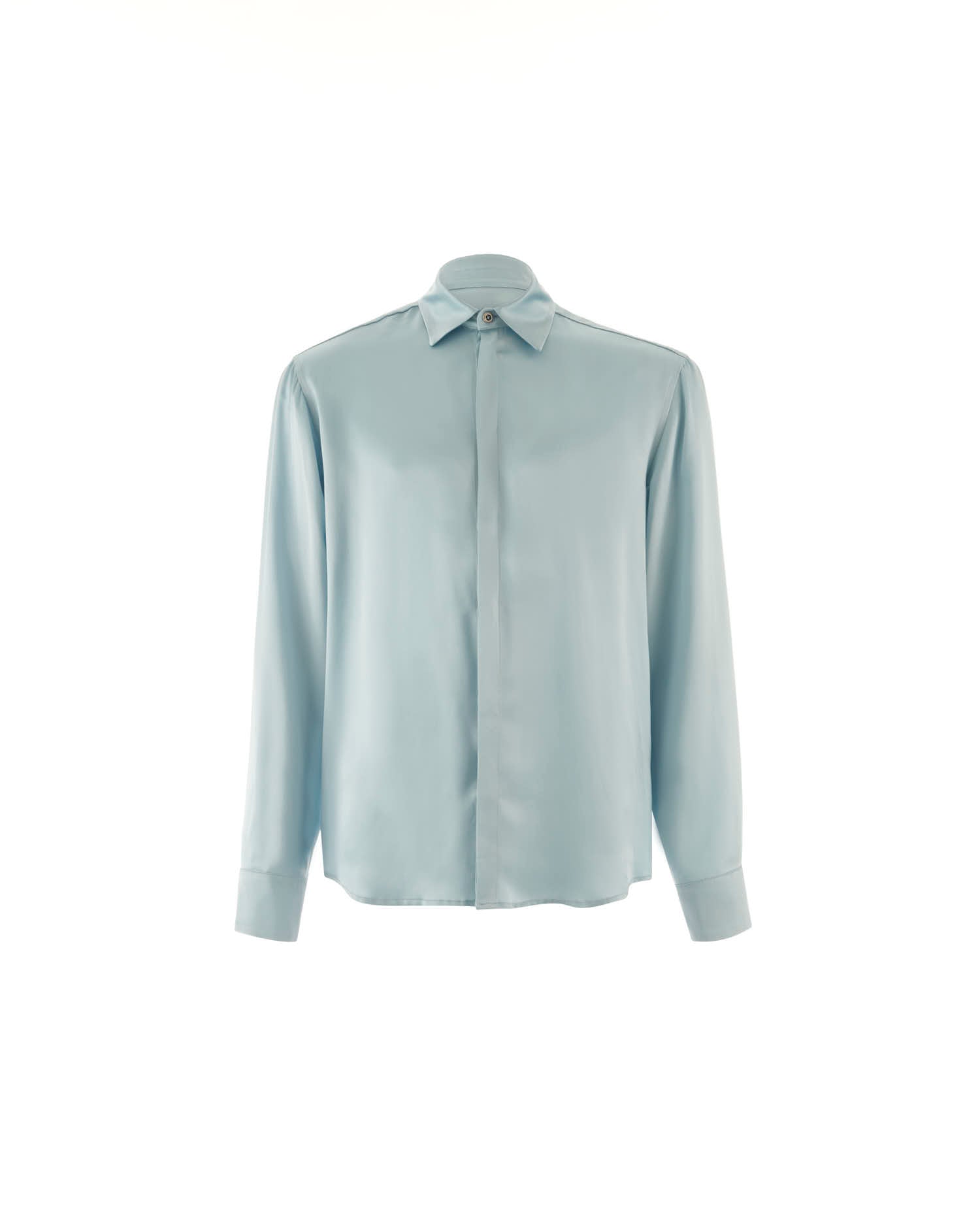 Shirt With Concealed Fastening