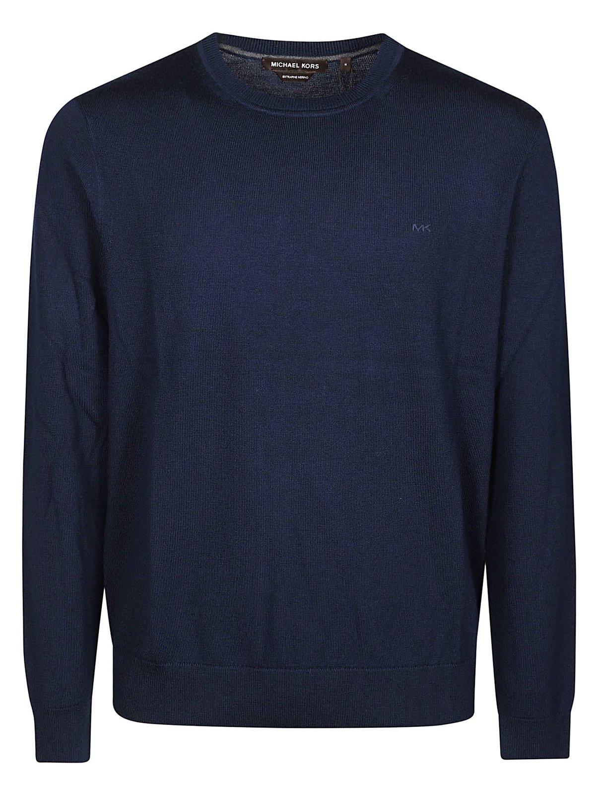 Logo-embroidered Crewneck Jumper