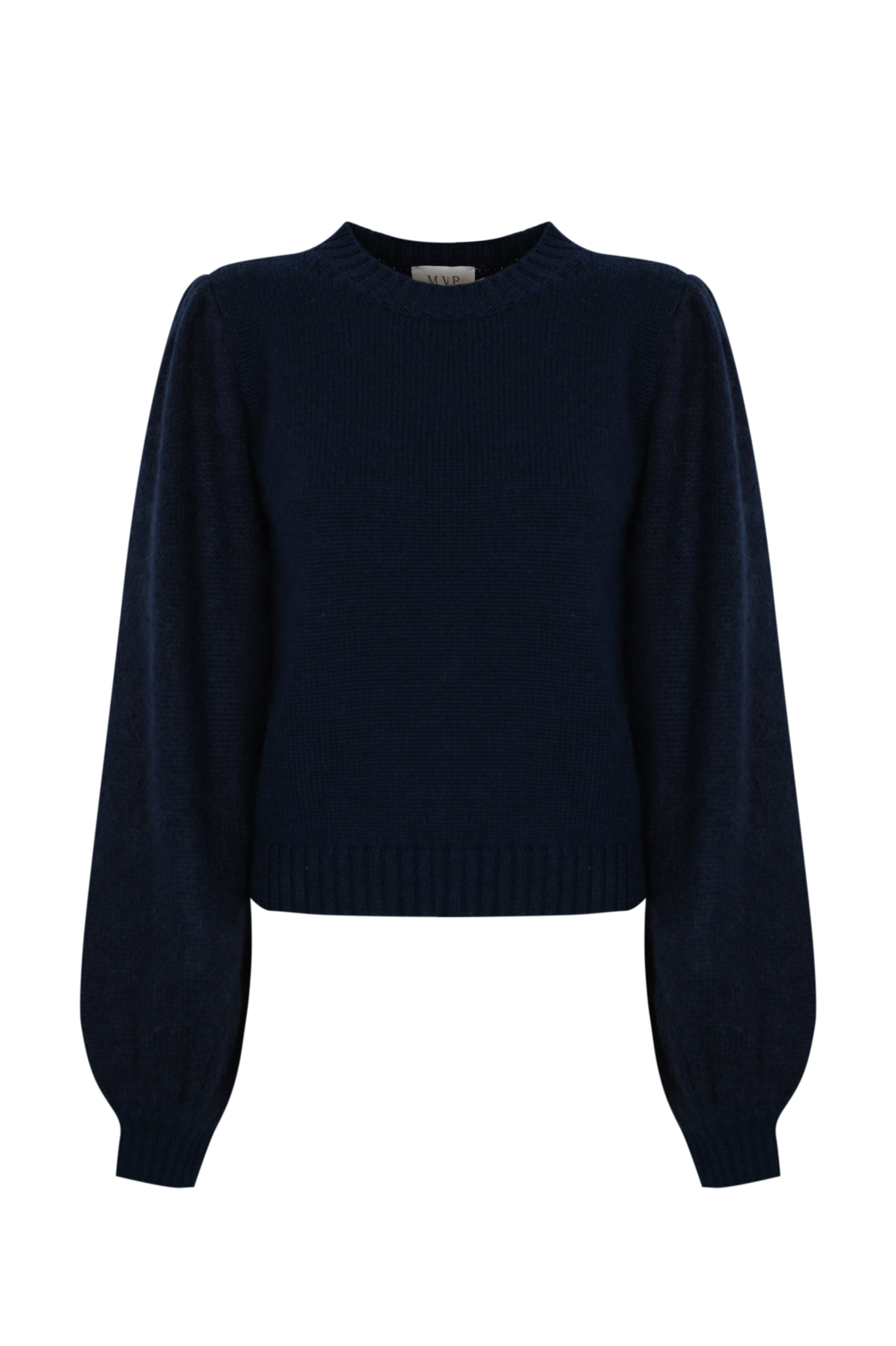 Blue Virgin Wool Sweater