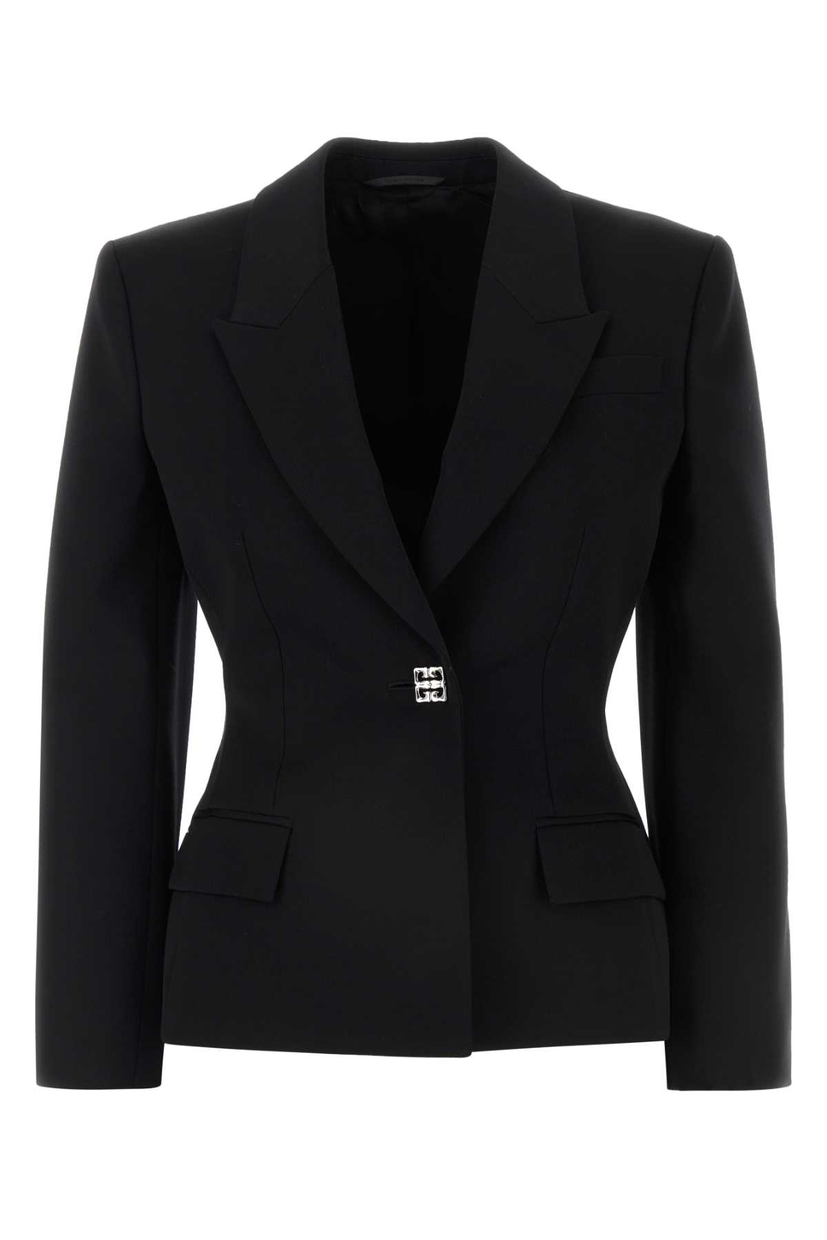 Black Wool Blazer