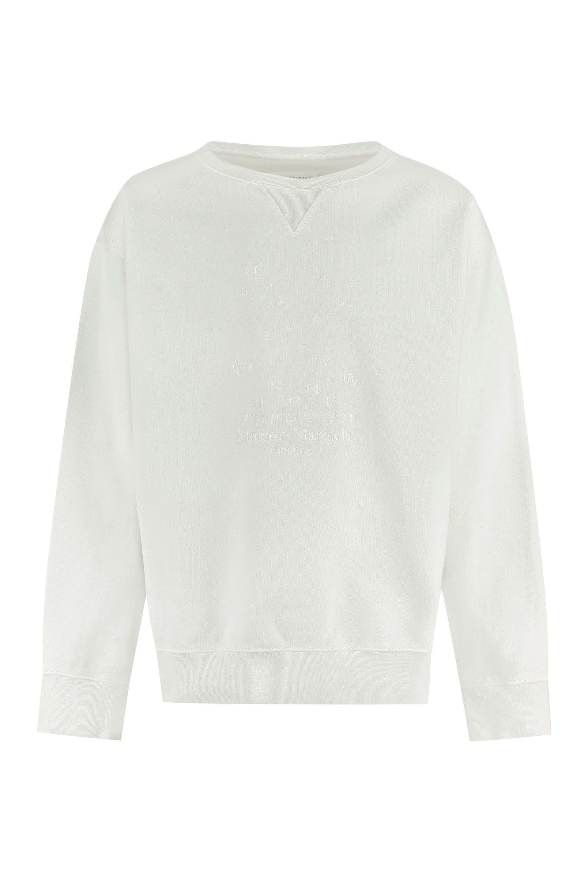 Cotton Crew-neck Sweatshirt