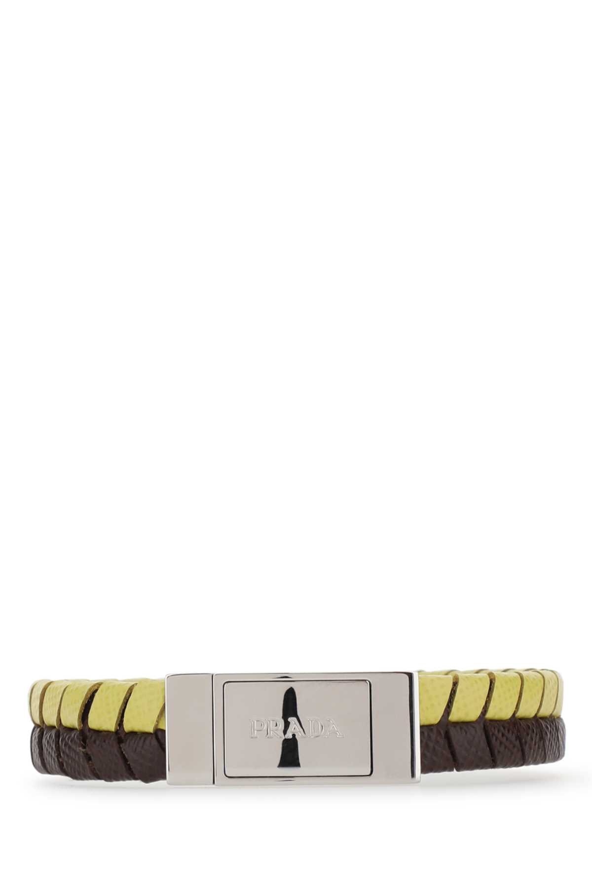 Two-tone Leather Bracelet