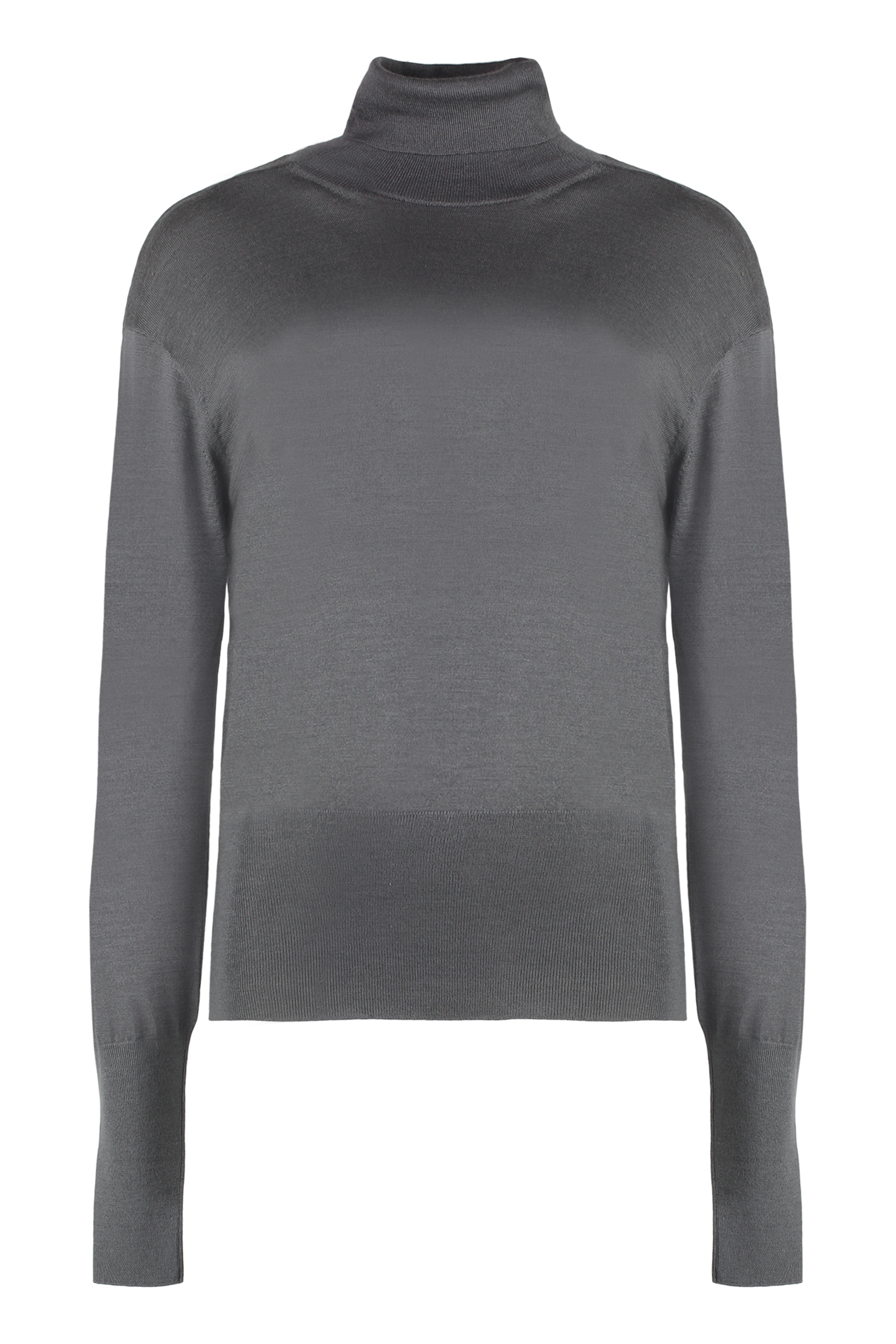 Malo Silk-cashmere Blend Pullover In Grey