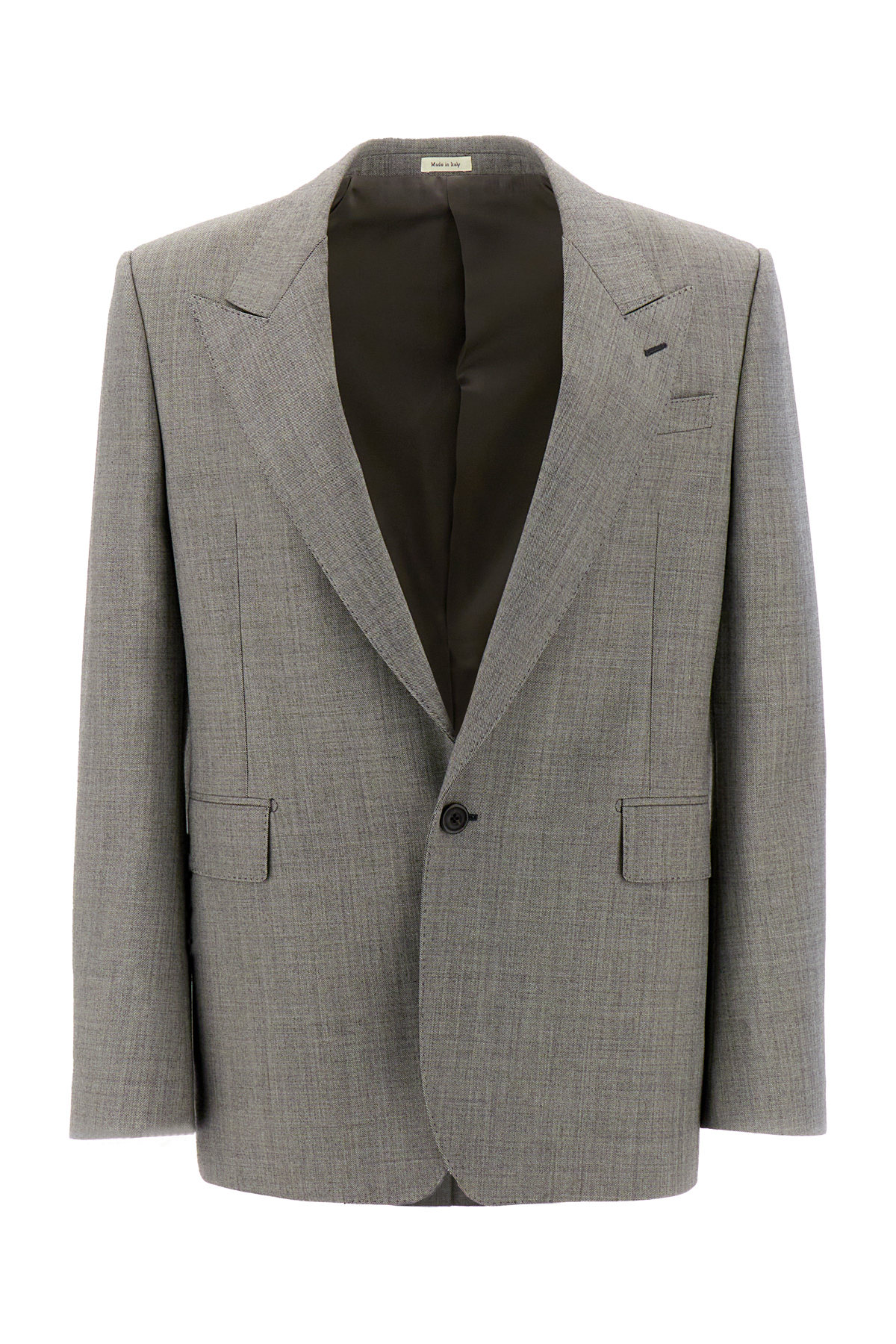 Grey Wool Blazer