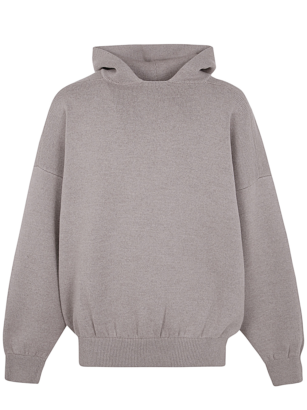 Boucle Knit Hoodie