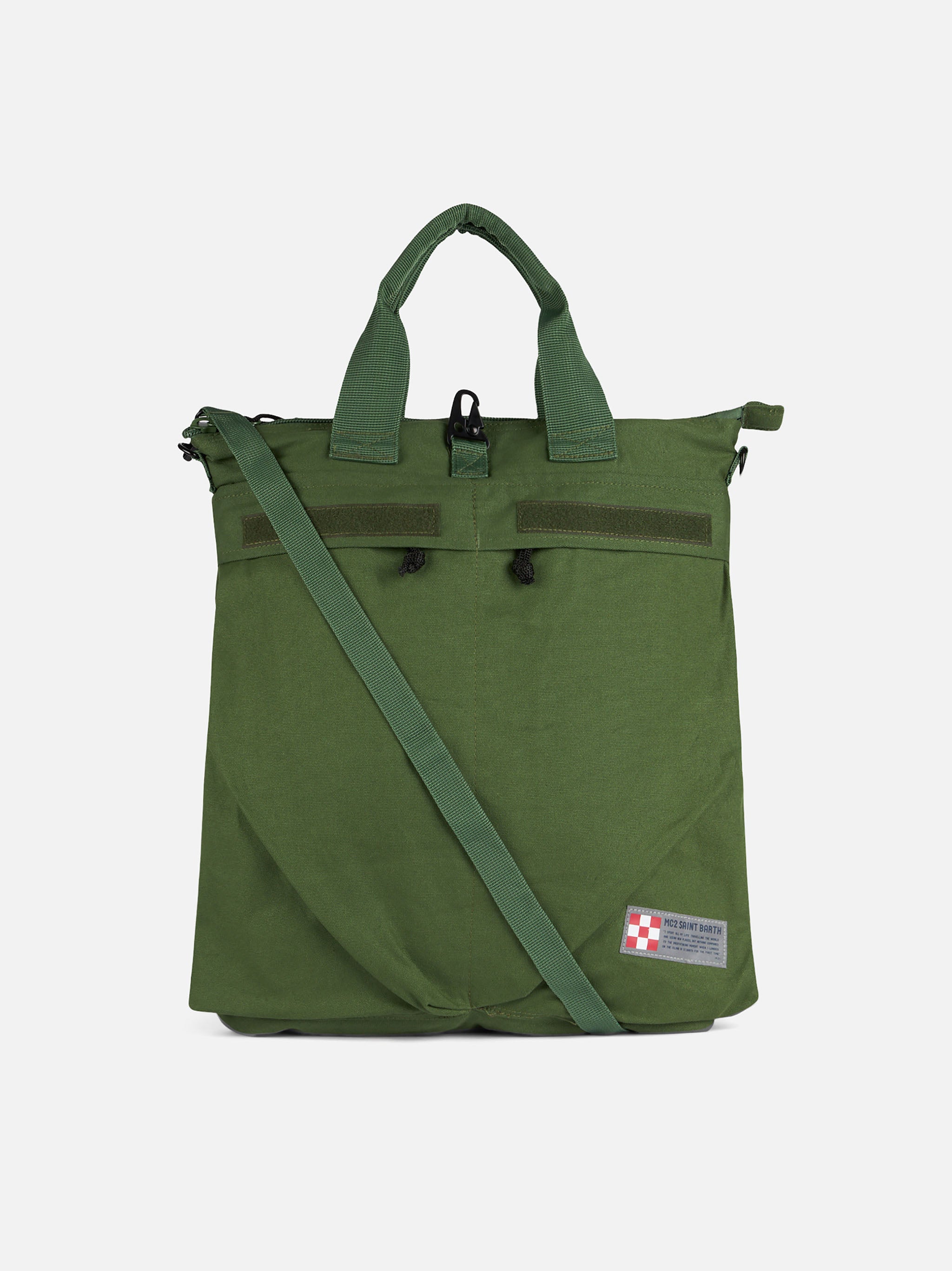 Military Green Canvas Backpack Helmut