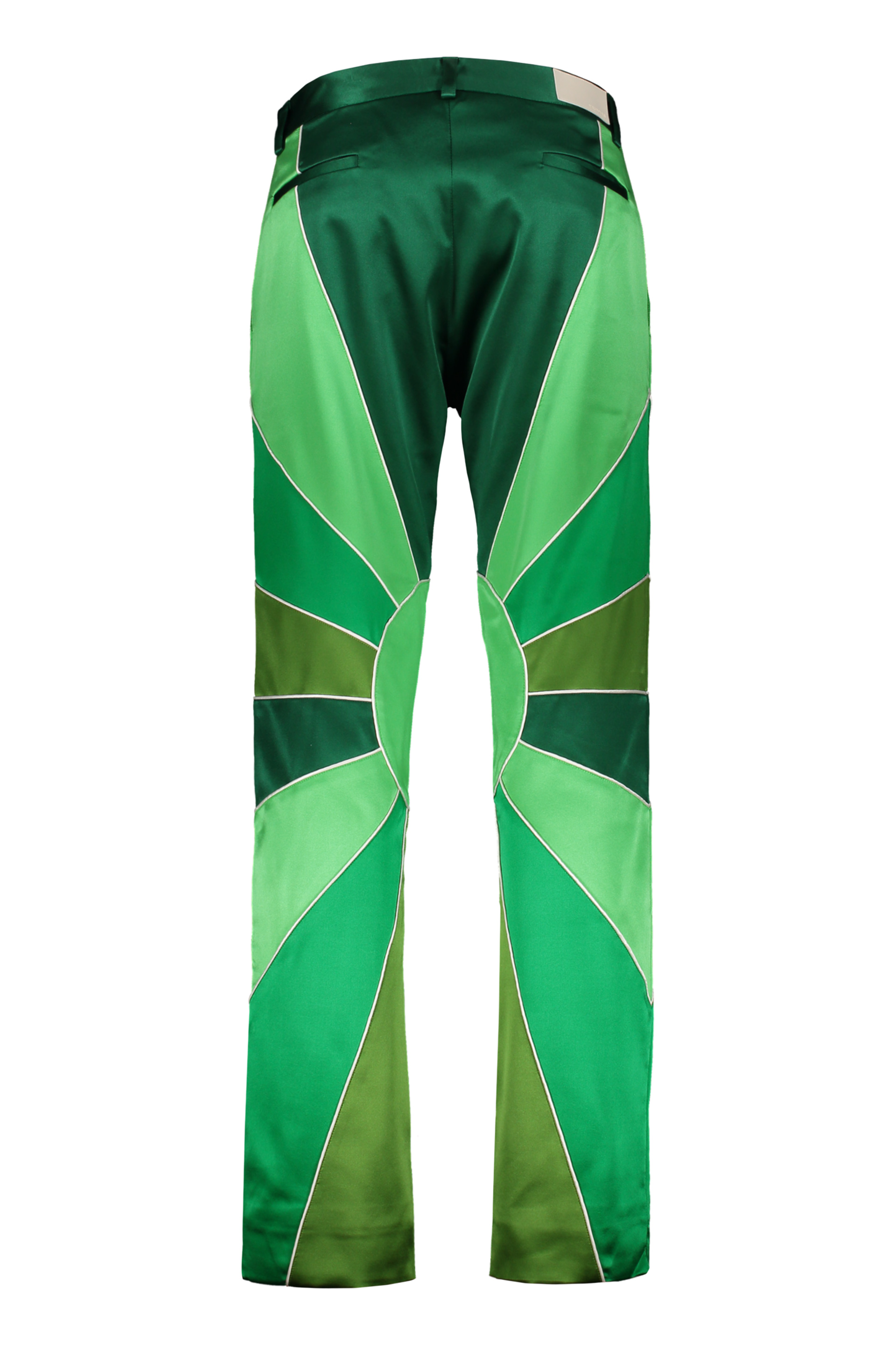 Nahmias Sunshine Silk Trousers In Green