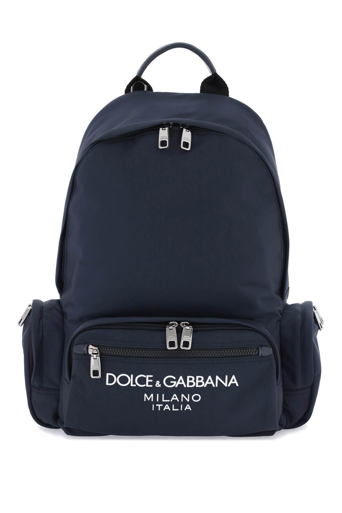 Nylon Backpack With Logo