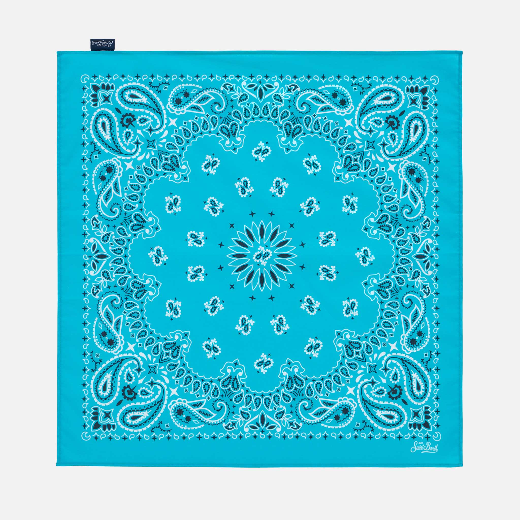 Foulard Light Blue Bandanna