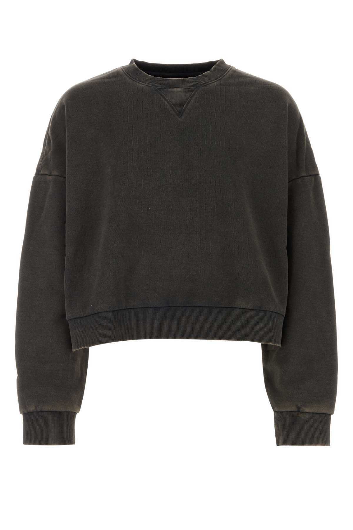 Charcoal Cotton Oversize Sweatshirt