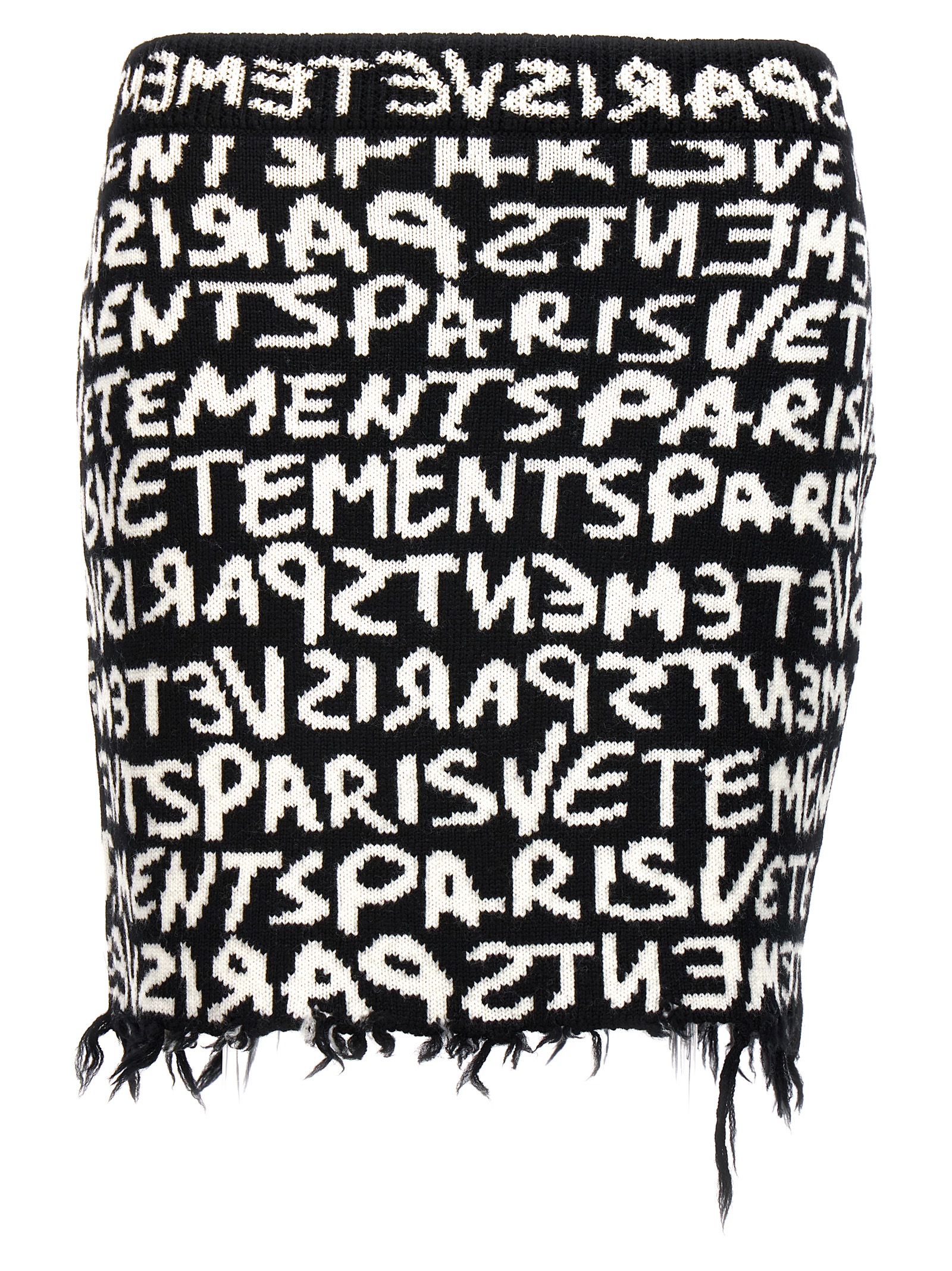 graffiti Monogram Skirt