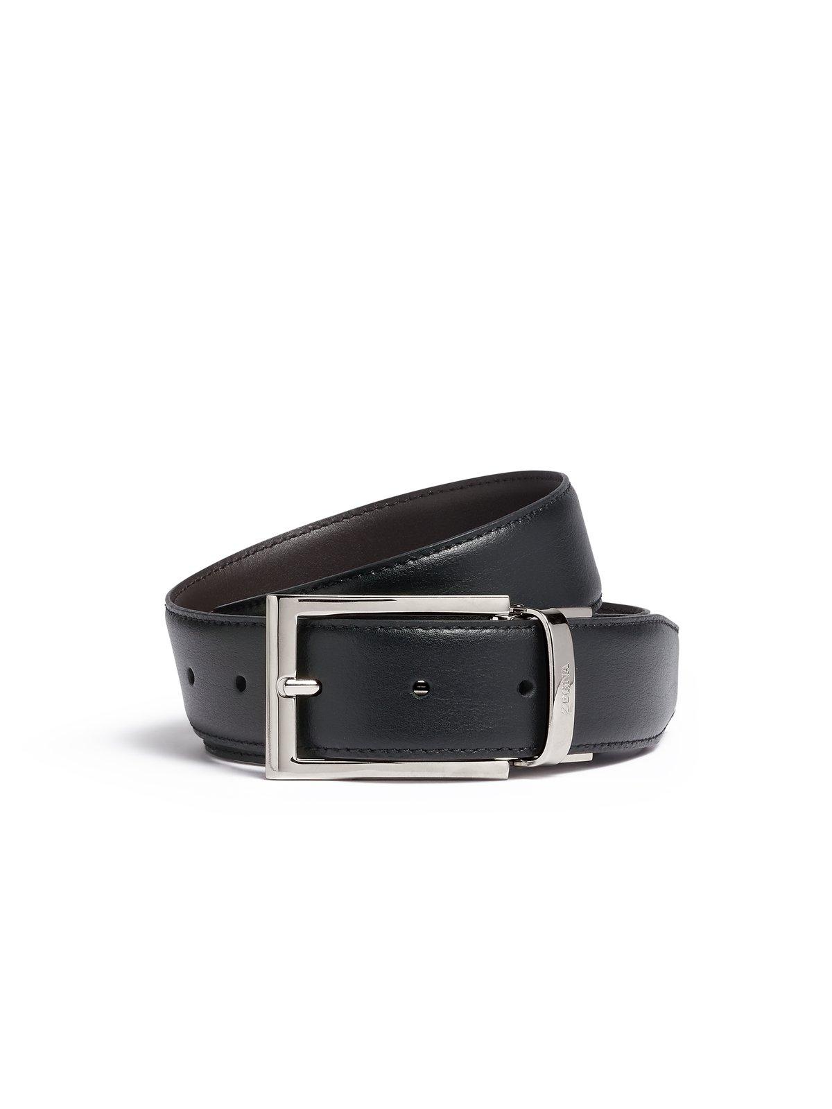 Logo Detailed Buckle Belt