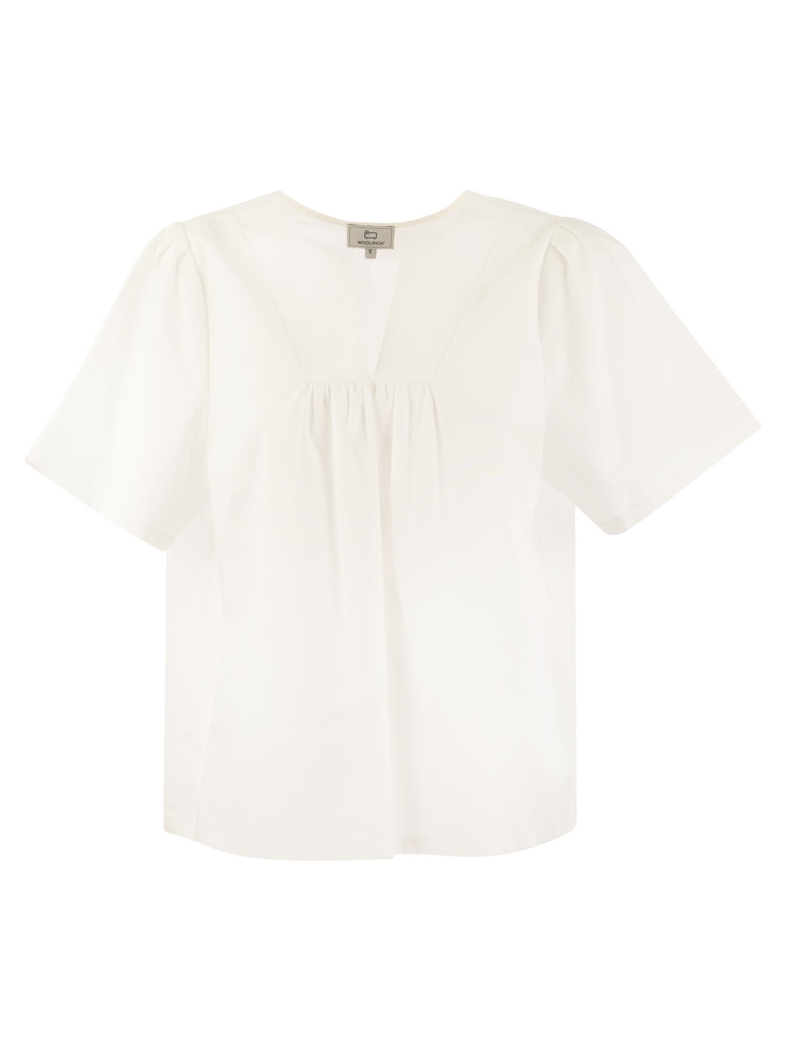 Cotton Poplin Blouse