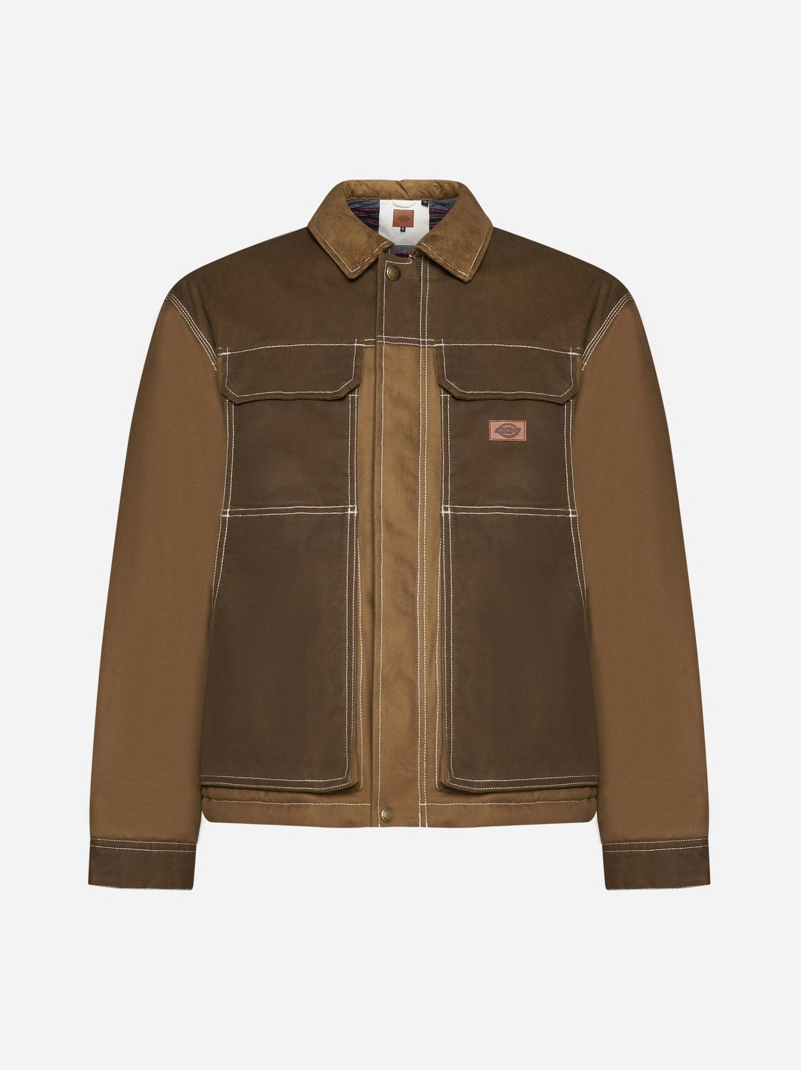 Lucas Waxed Cotton Padded Jacket