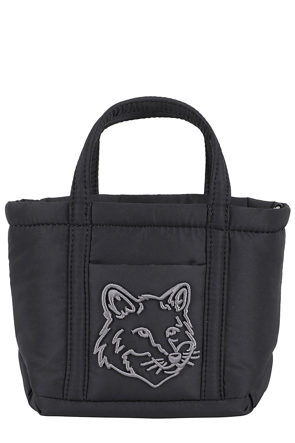 Maison Kitsuné Fox Head Puffer Mini Tote