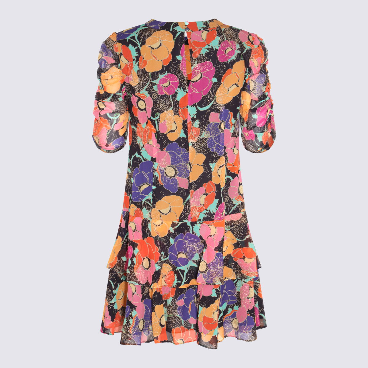 Multicolour Viscose Dion Mini Dress