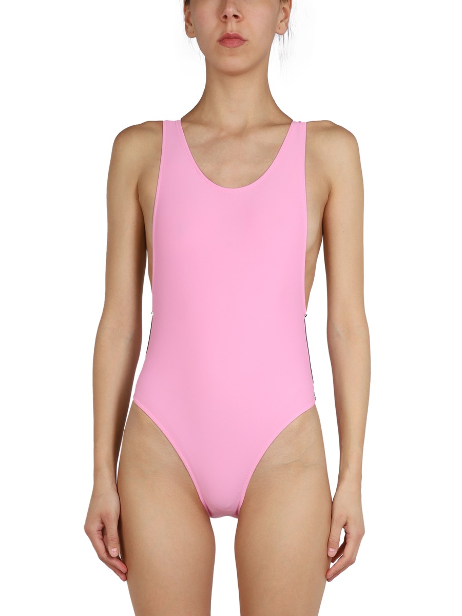 Logomania Band One Piece Swimsuit