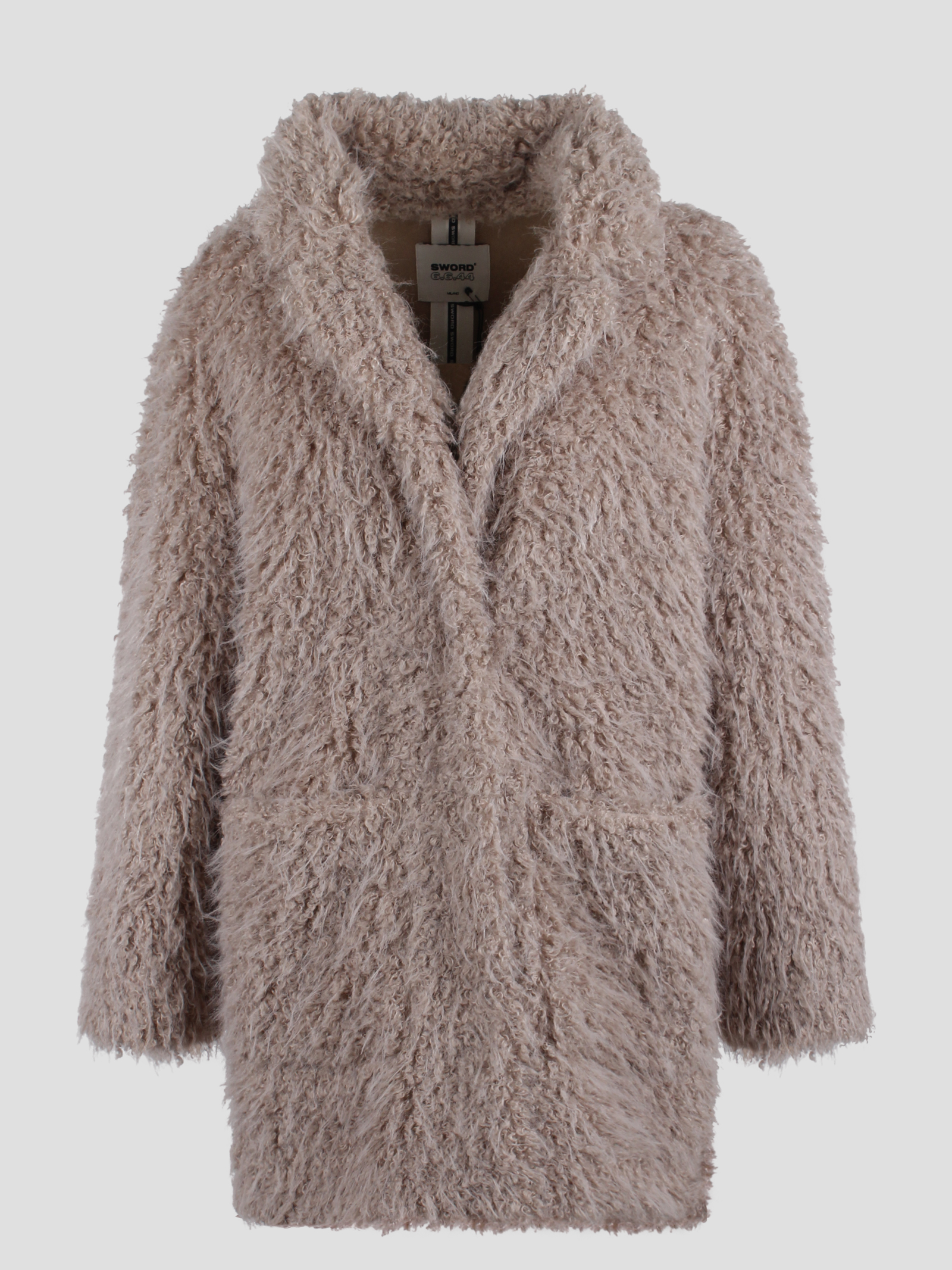 S. W.O. R.D 6.6.44 S. w.o. r.d. 6644 Faux-fur Coat