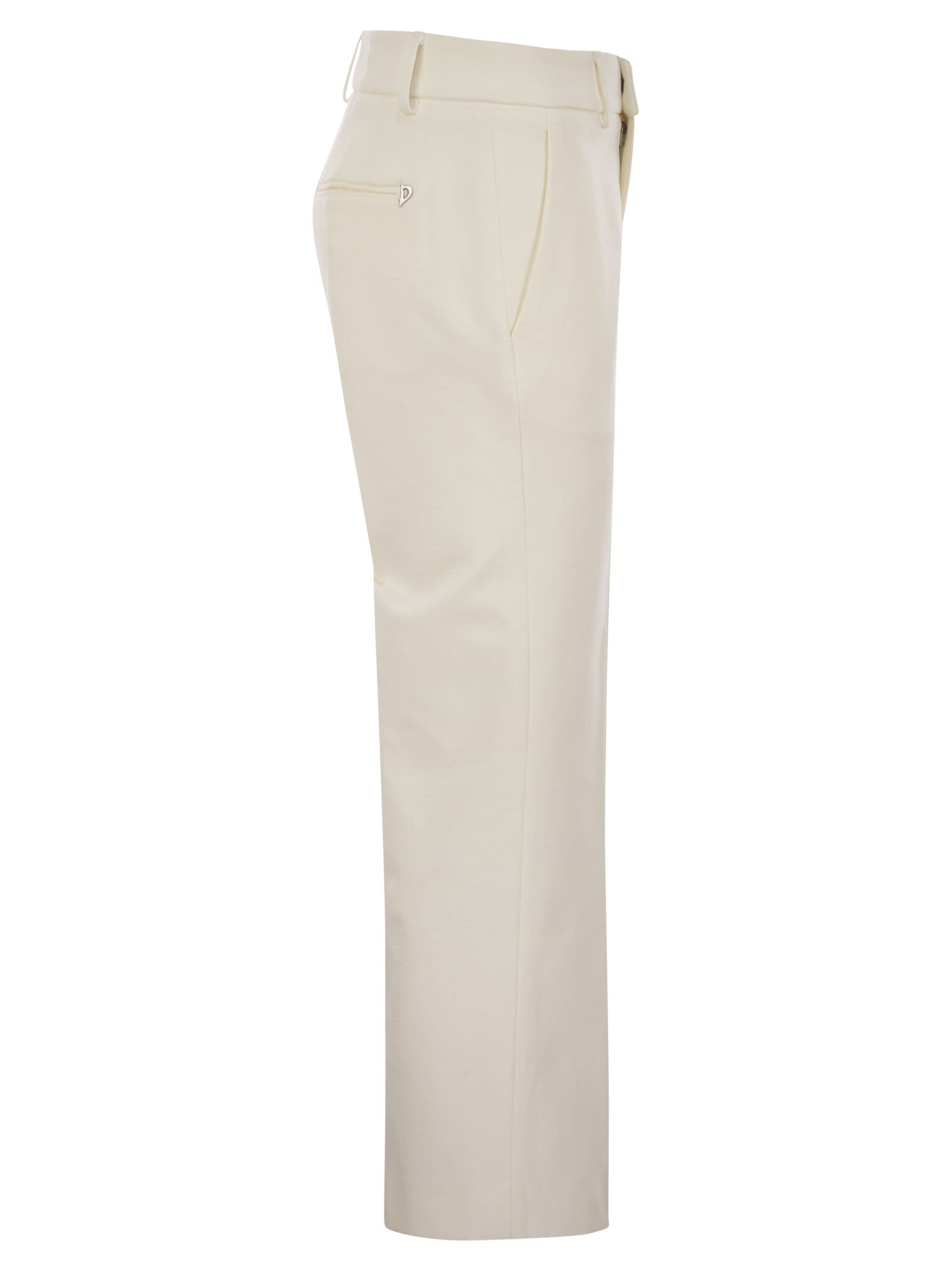 Dondup Logo Detail Track Pants In Neutral